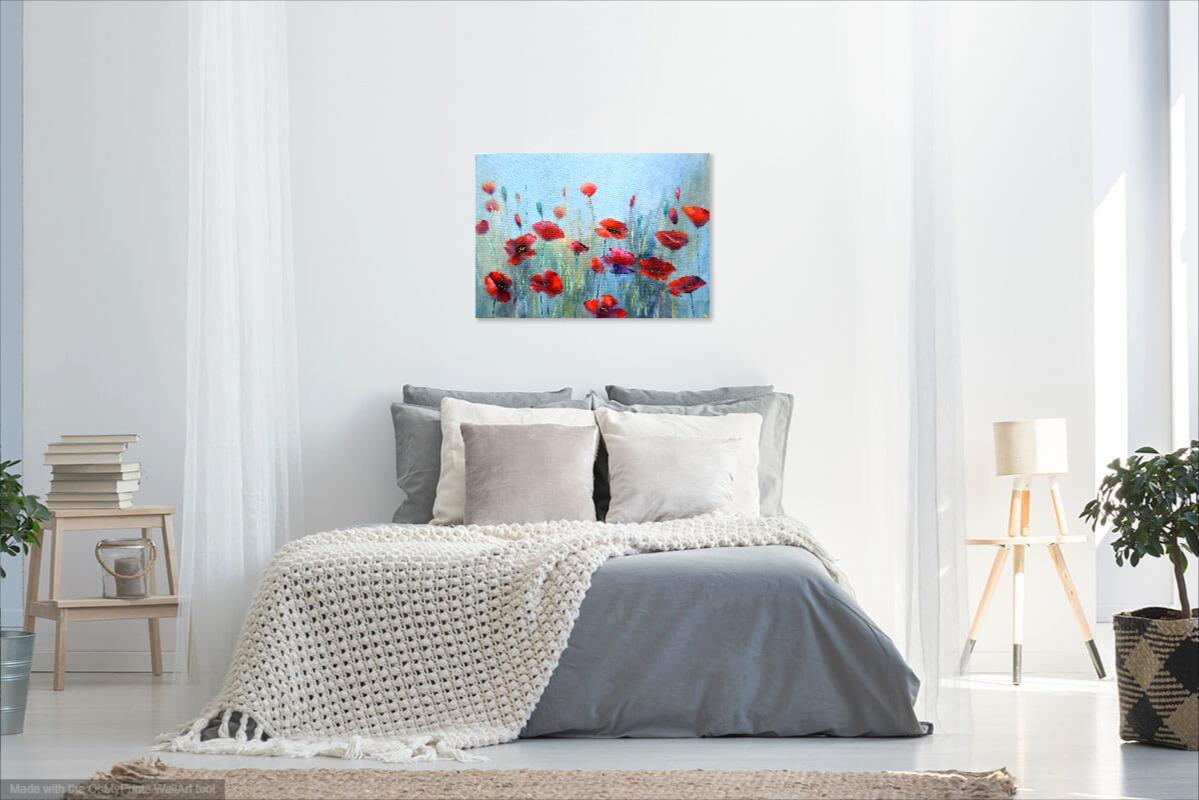 Amapolas fantasía 50X70 11