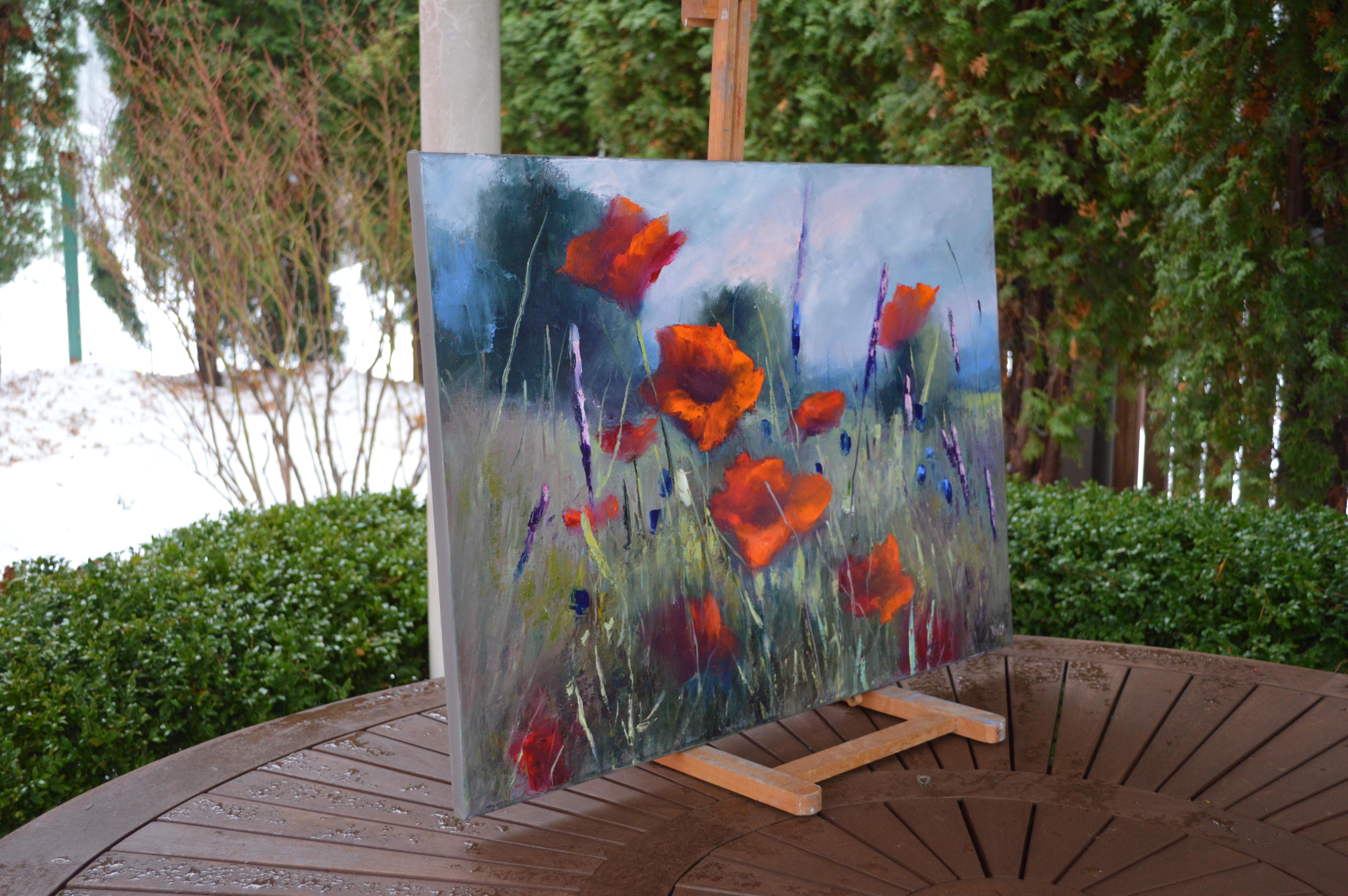 Poppy meadow 50X70 For Sale 12