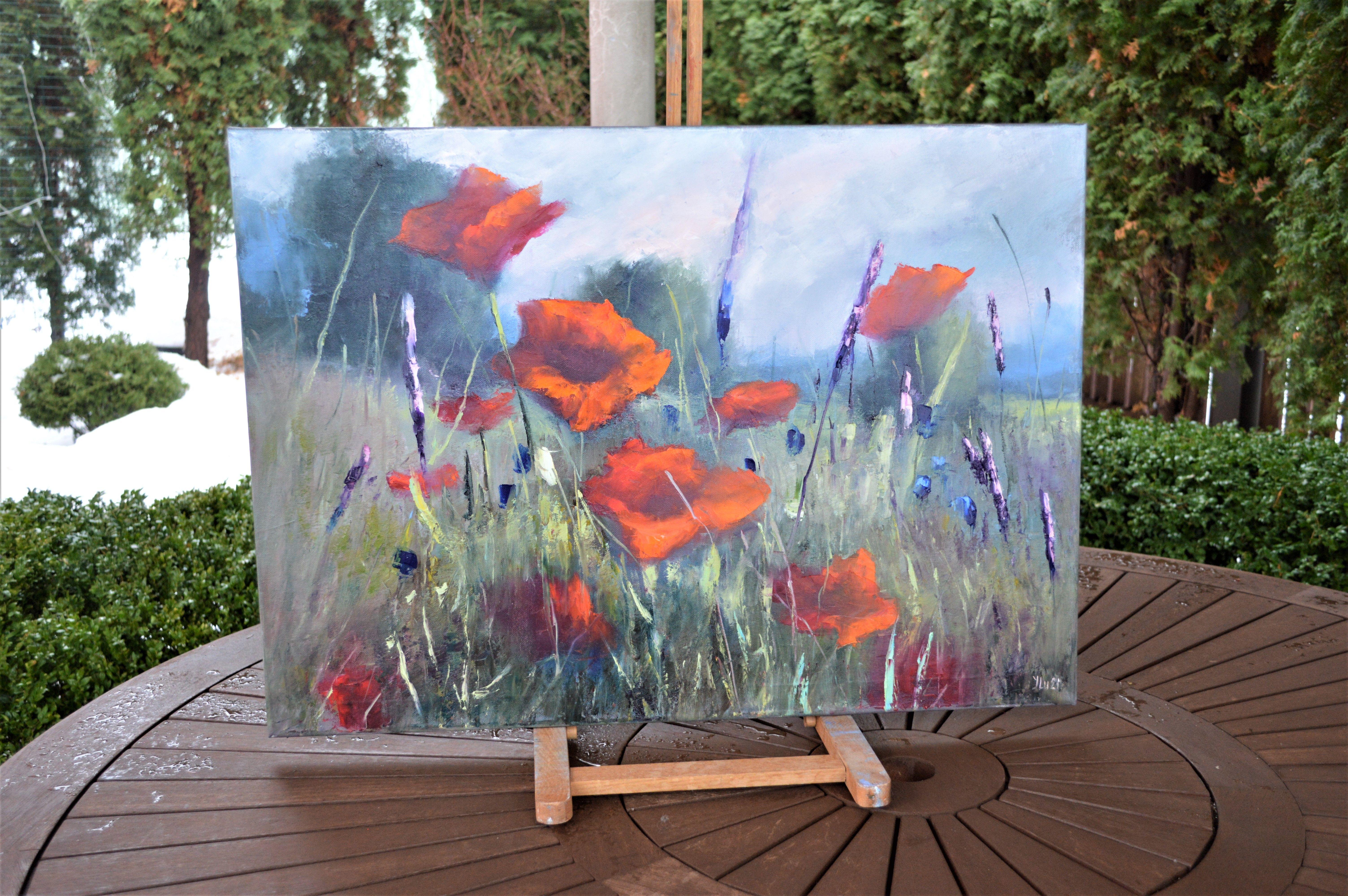 Poppy meadow 50X70 For Sale 3