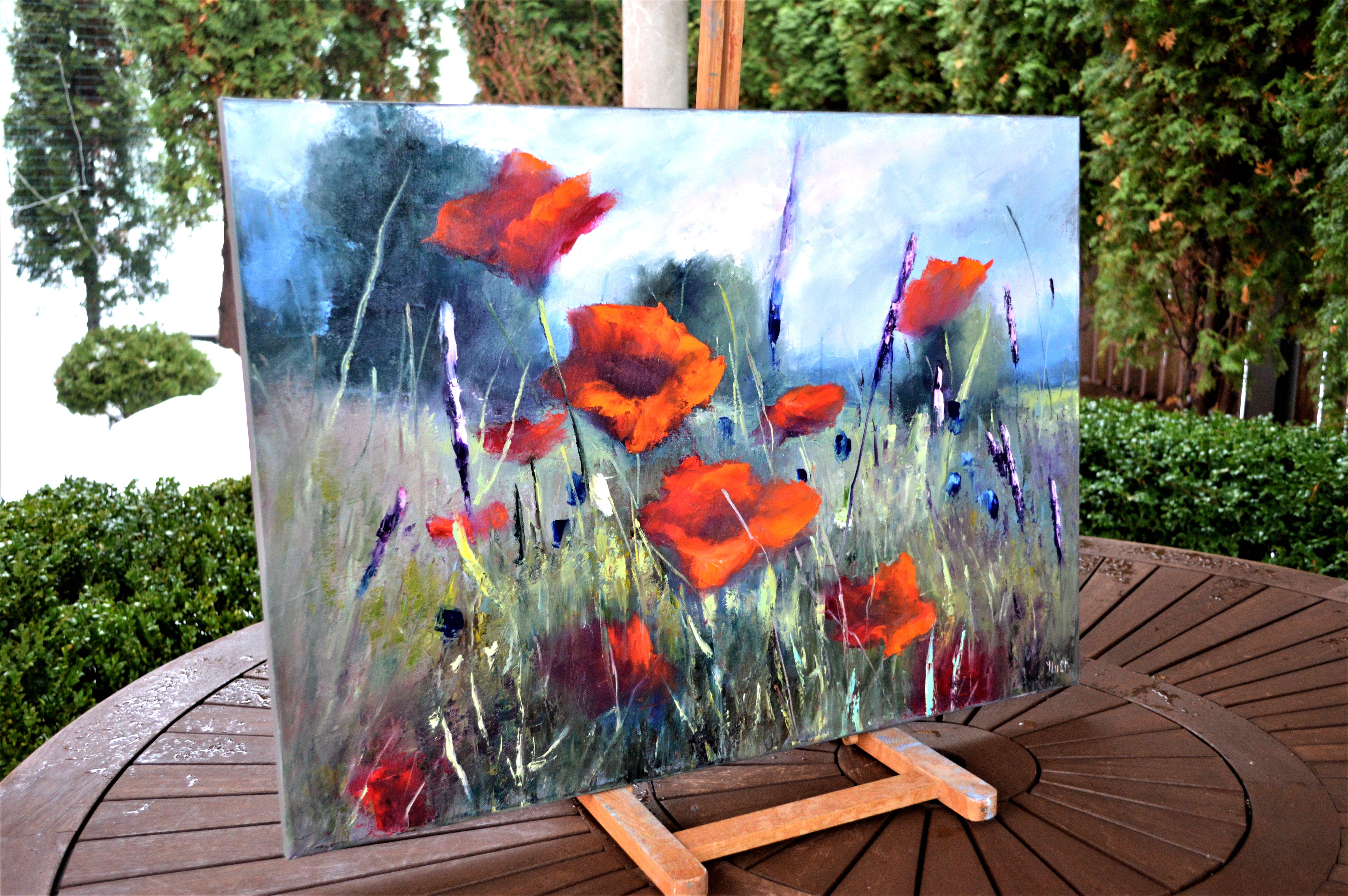Poppy meadow 50X70 For Sale 4