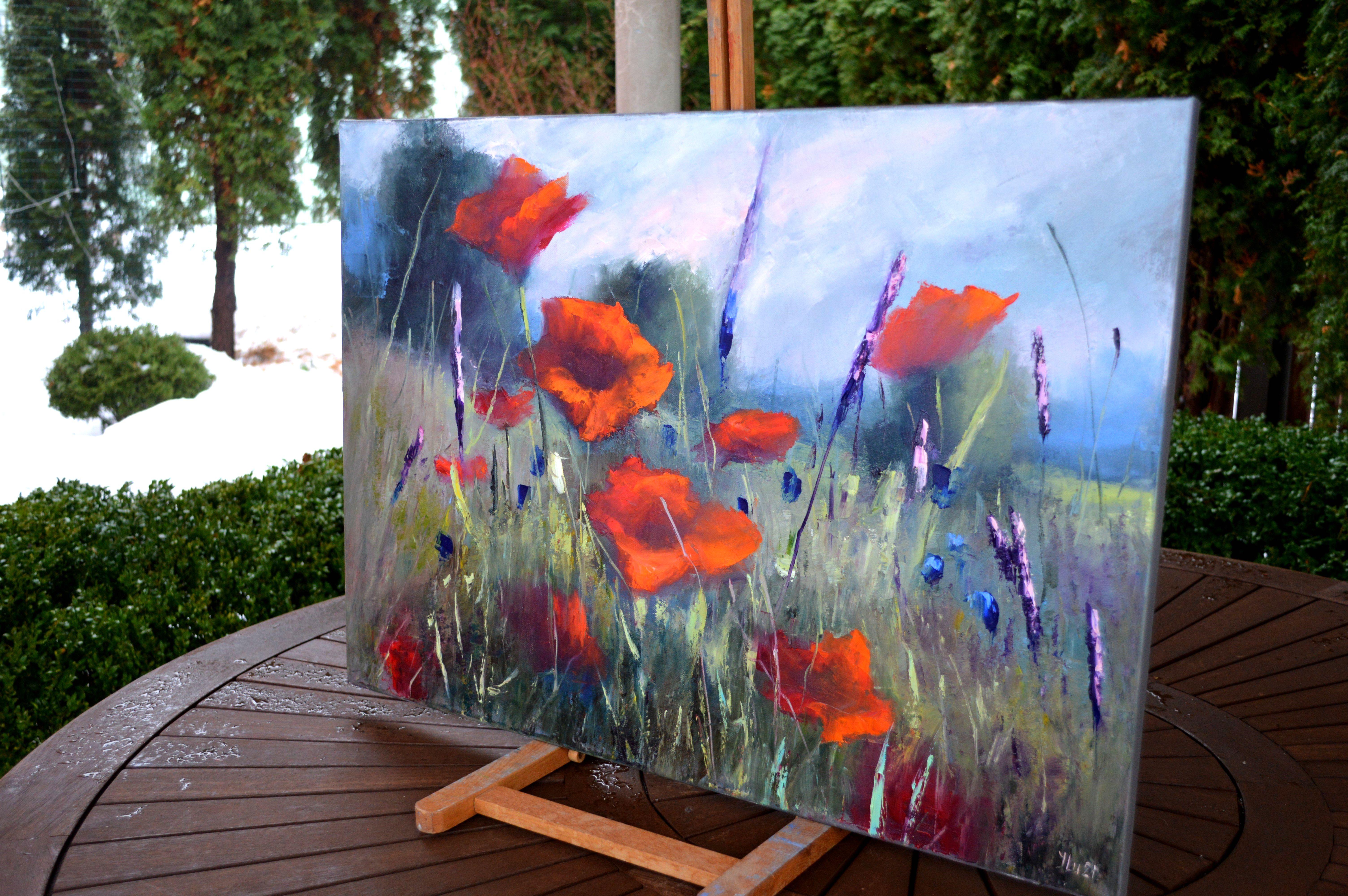 Poppy meadow 50X70 For Sale 5