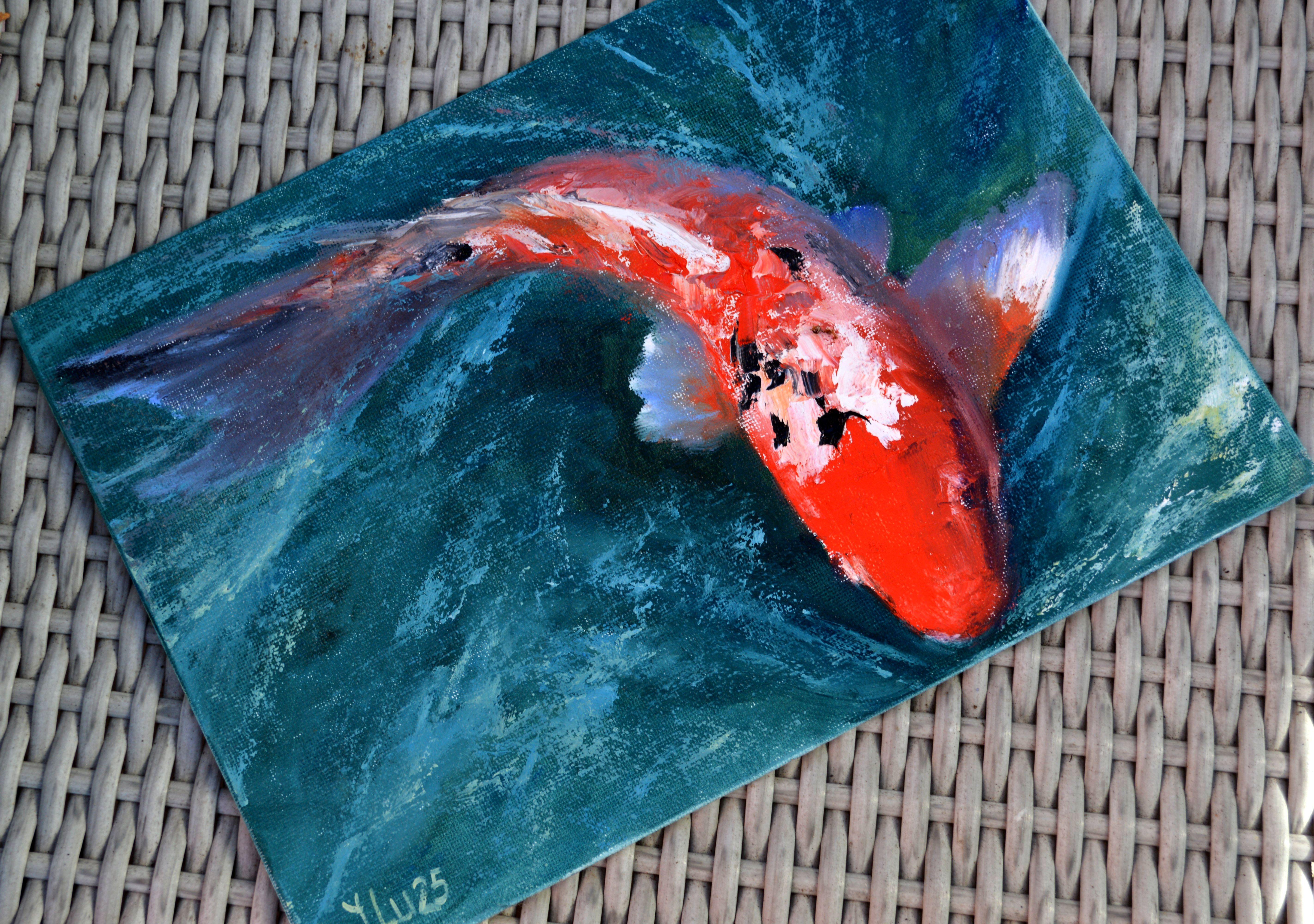 Carpa roja en venta 3