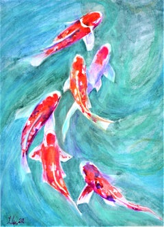 Used Red Koi Fish