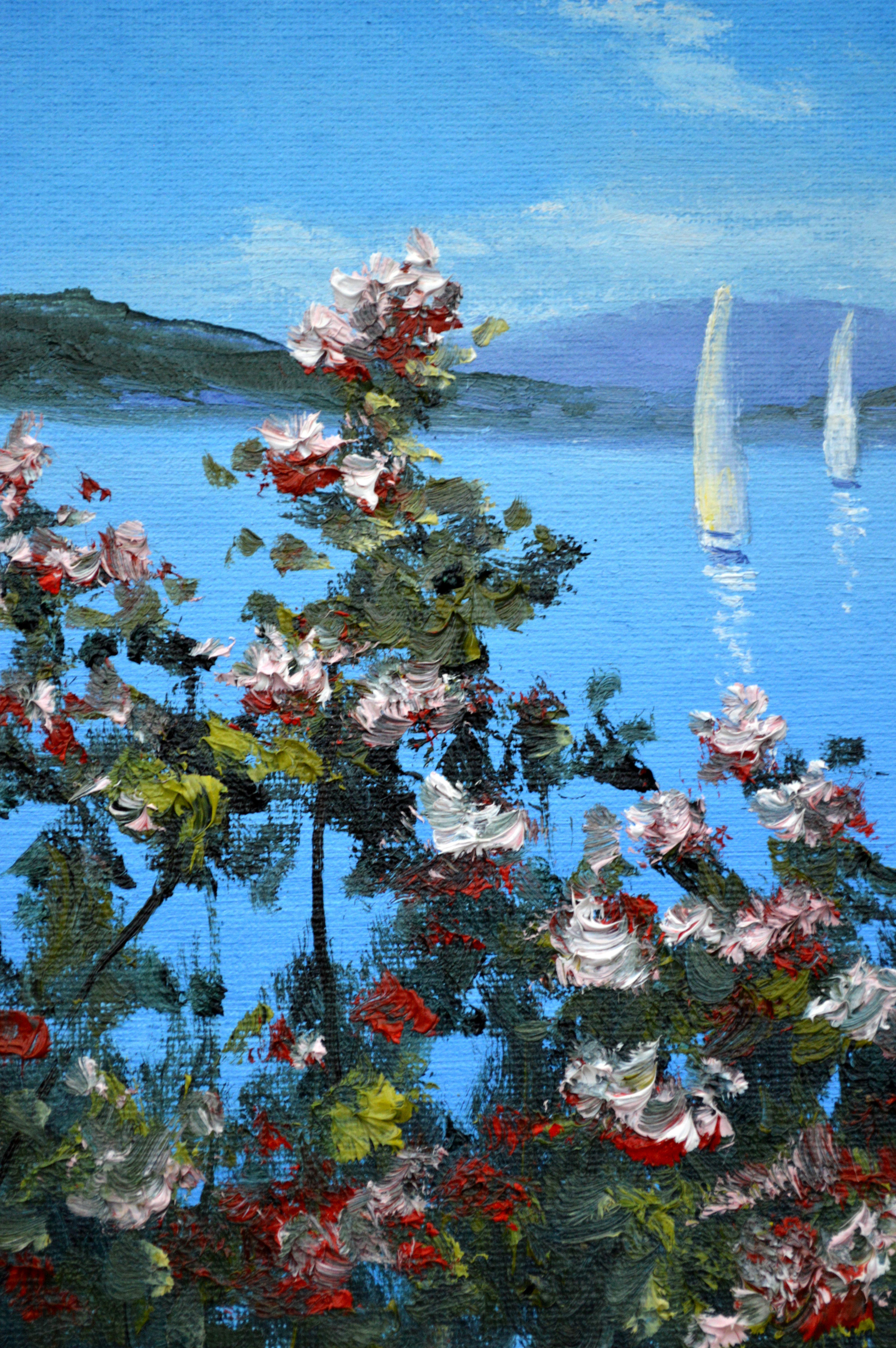 Romanticismo del mare 21X30 in vendita 1