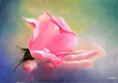 Rose in hand 50X70 oil