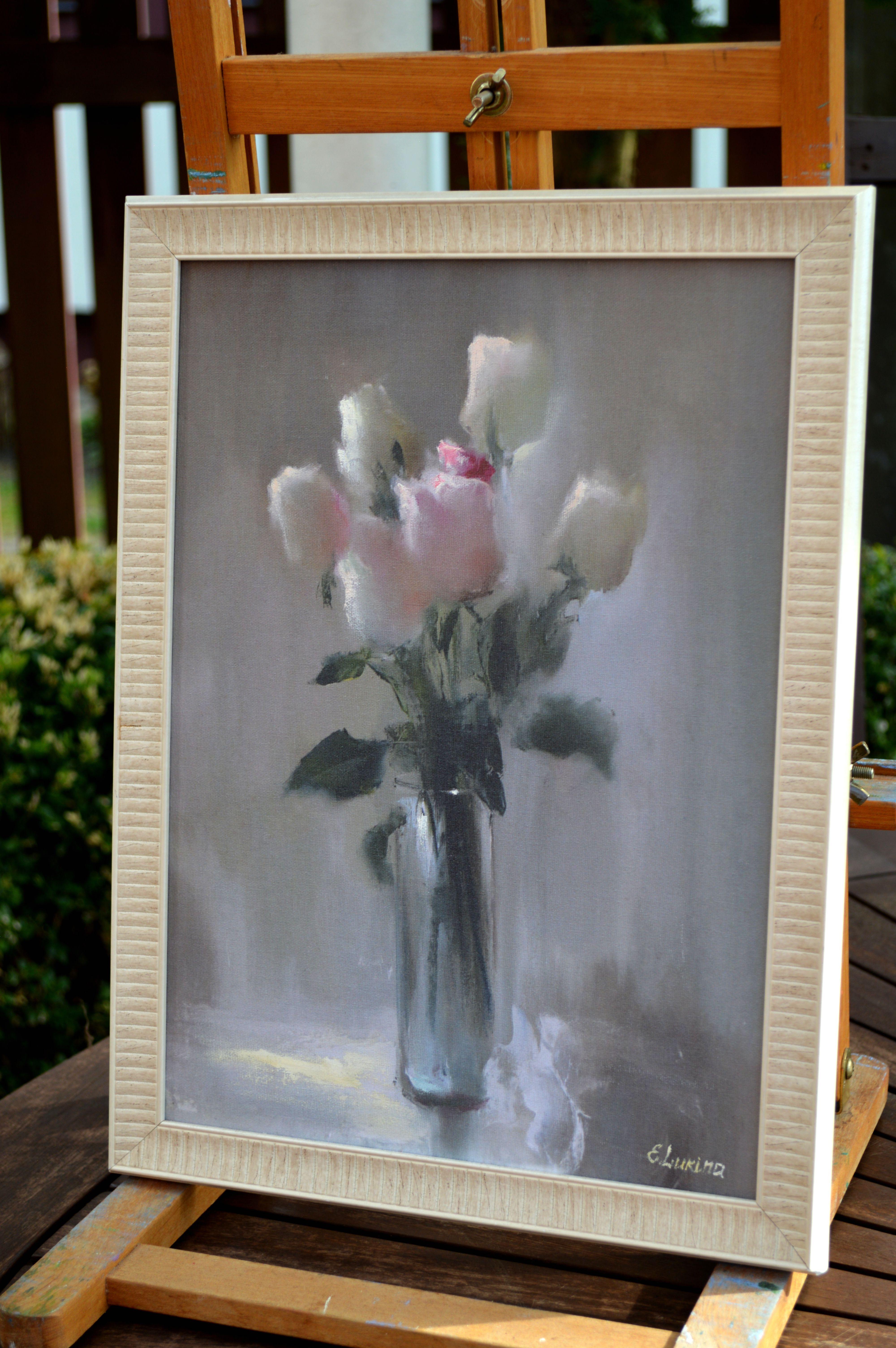 Rose in vaso - Interior Painting Grigio di Elena Lukina
