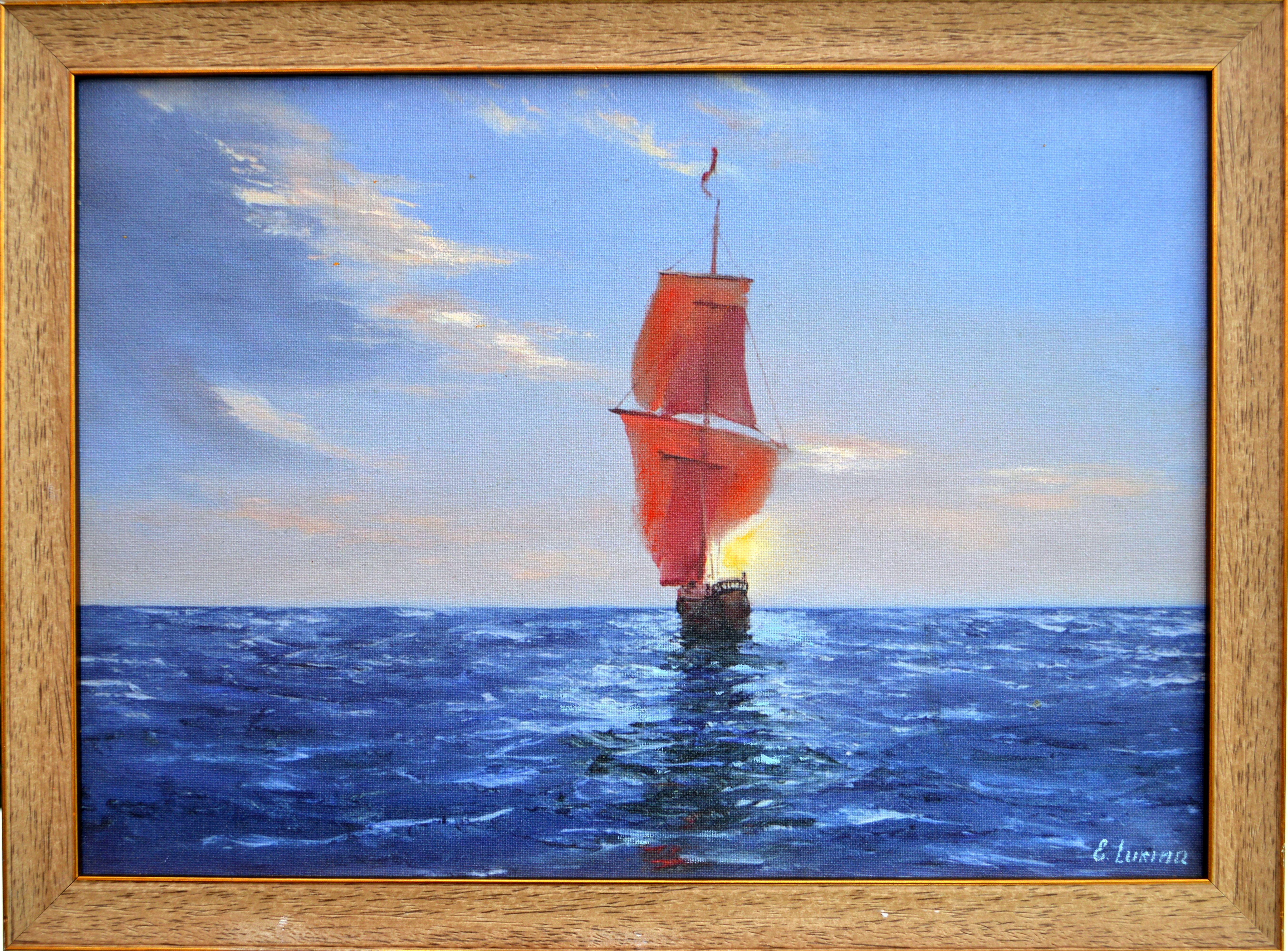 Voiles écarlates