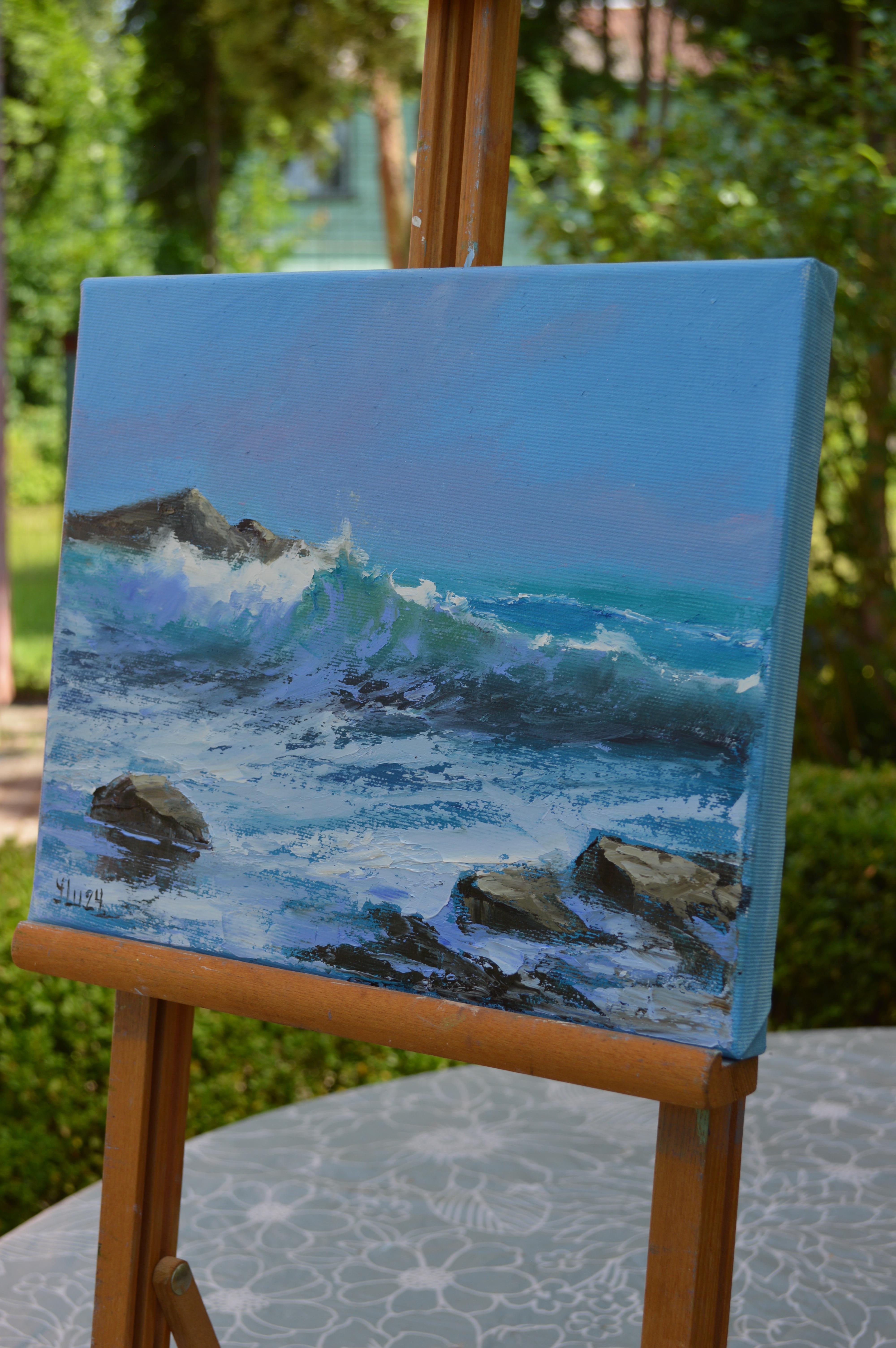Mar 25-2024 - Landscape Painting Azul de Elena Lukina