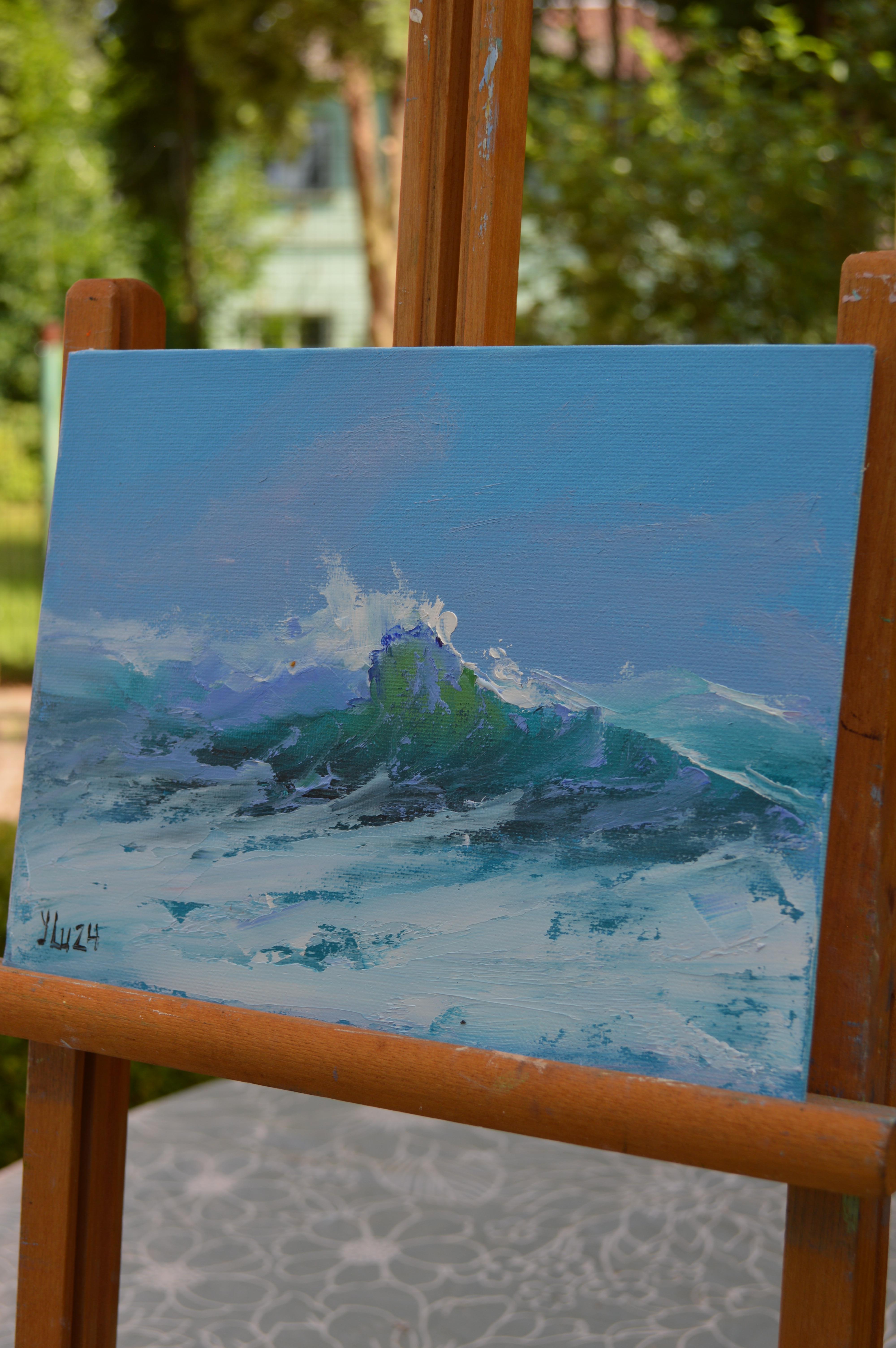 Mar 26-2024 - Landscape Painting Azul de Elena Lukina