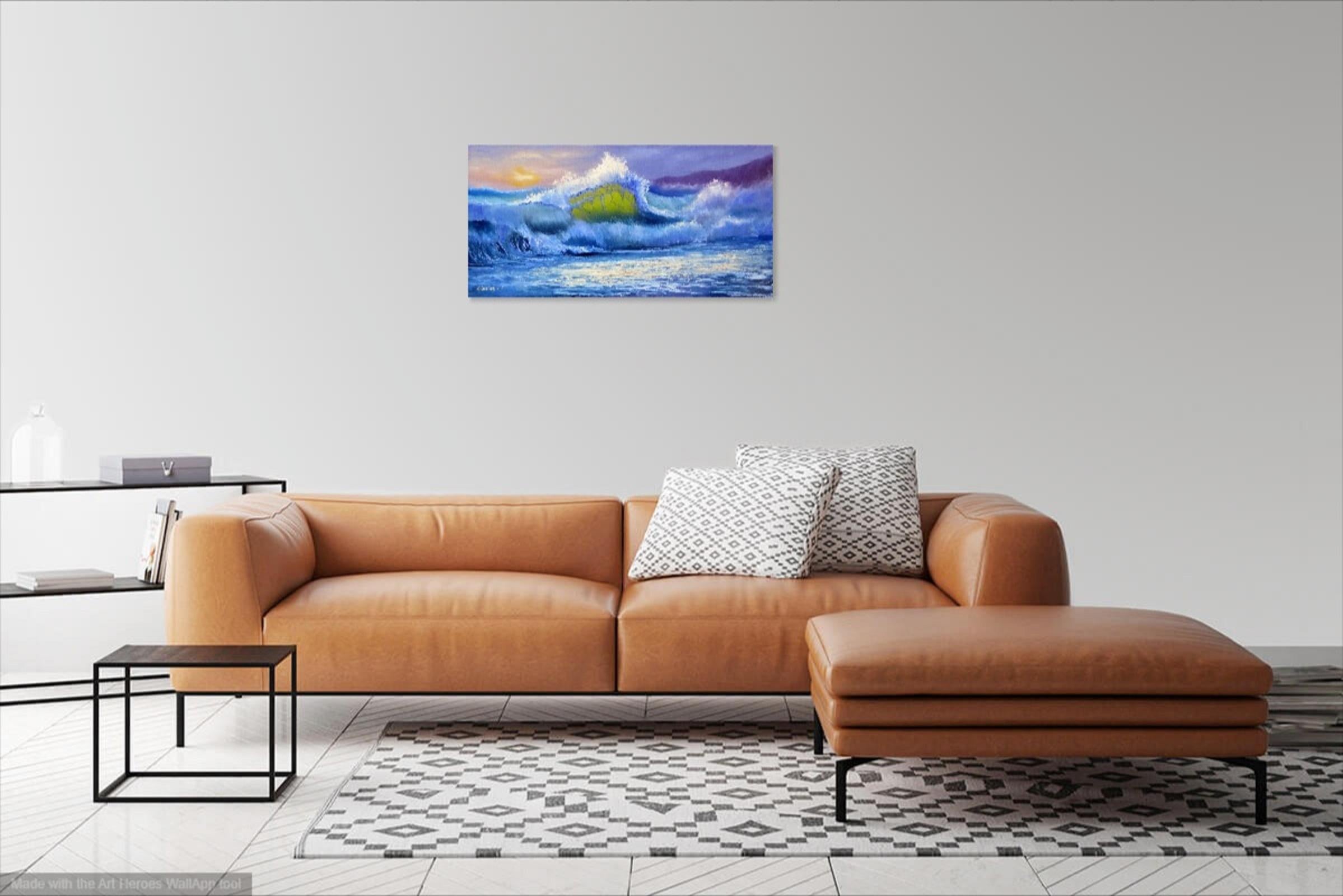 Seestück 51 – Painting von Elena Lukina