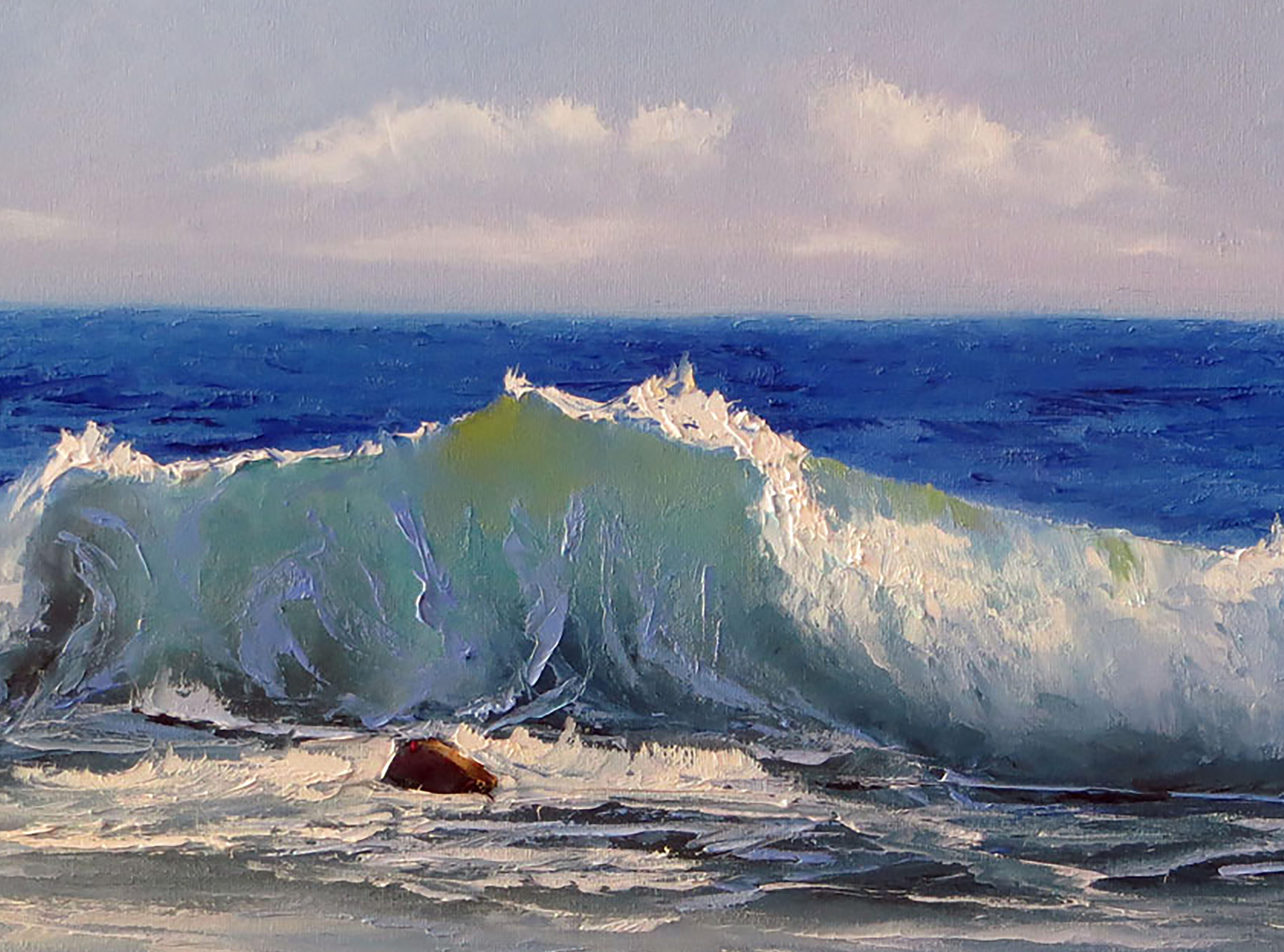 Paisaje marino con olas en venta 2