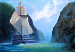 Ship in the bay