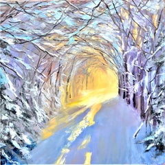 Alley de neige 60X60