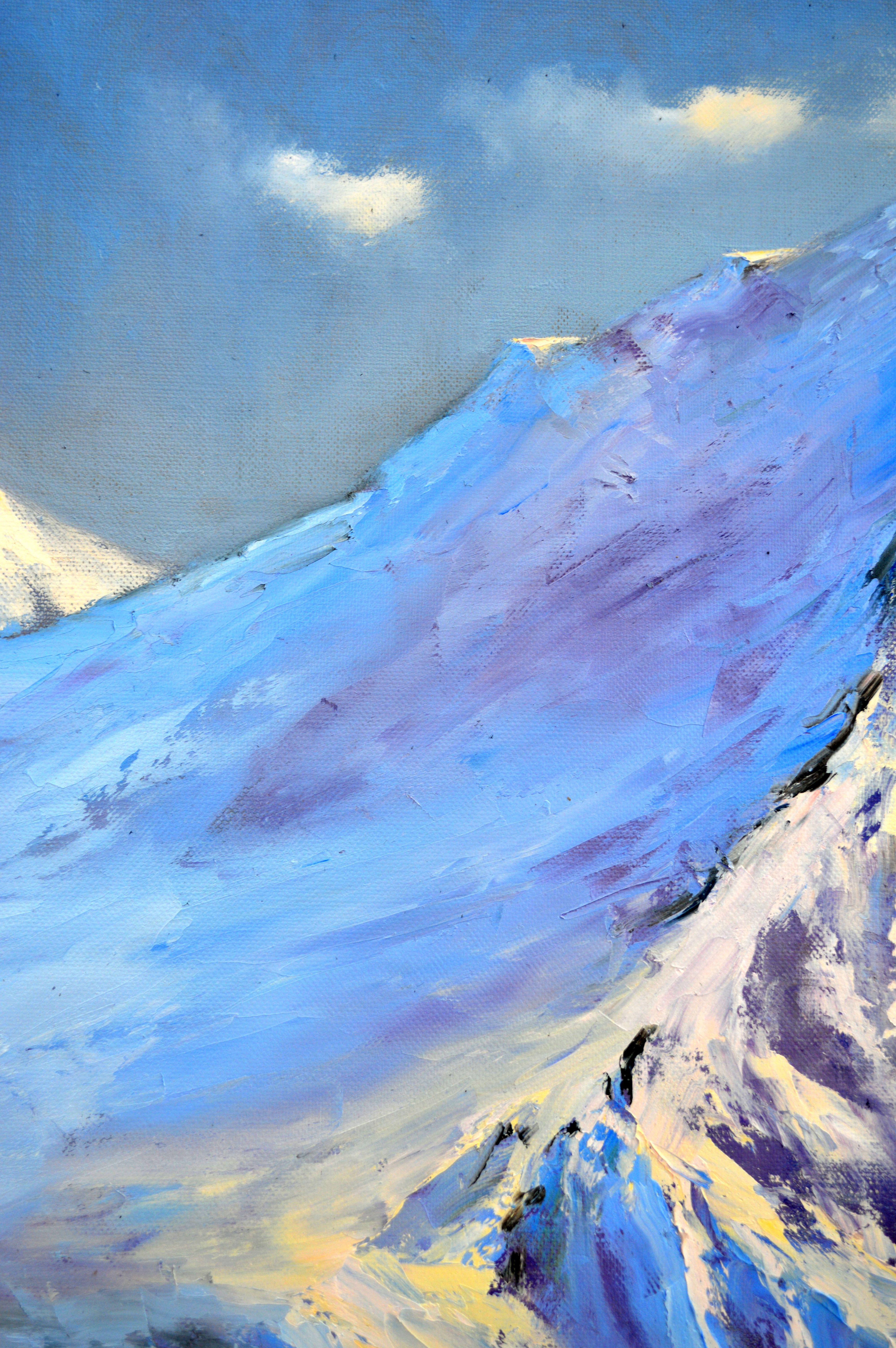 Peaks de neige 60X50 en vente 7