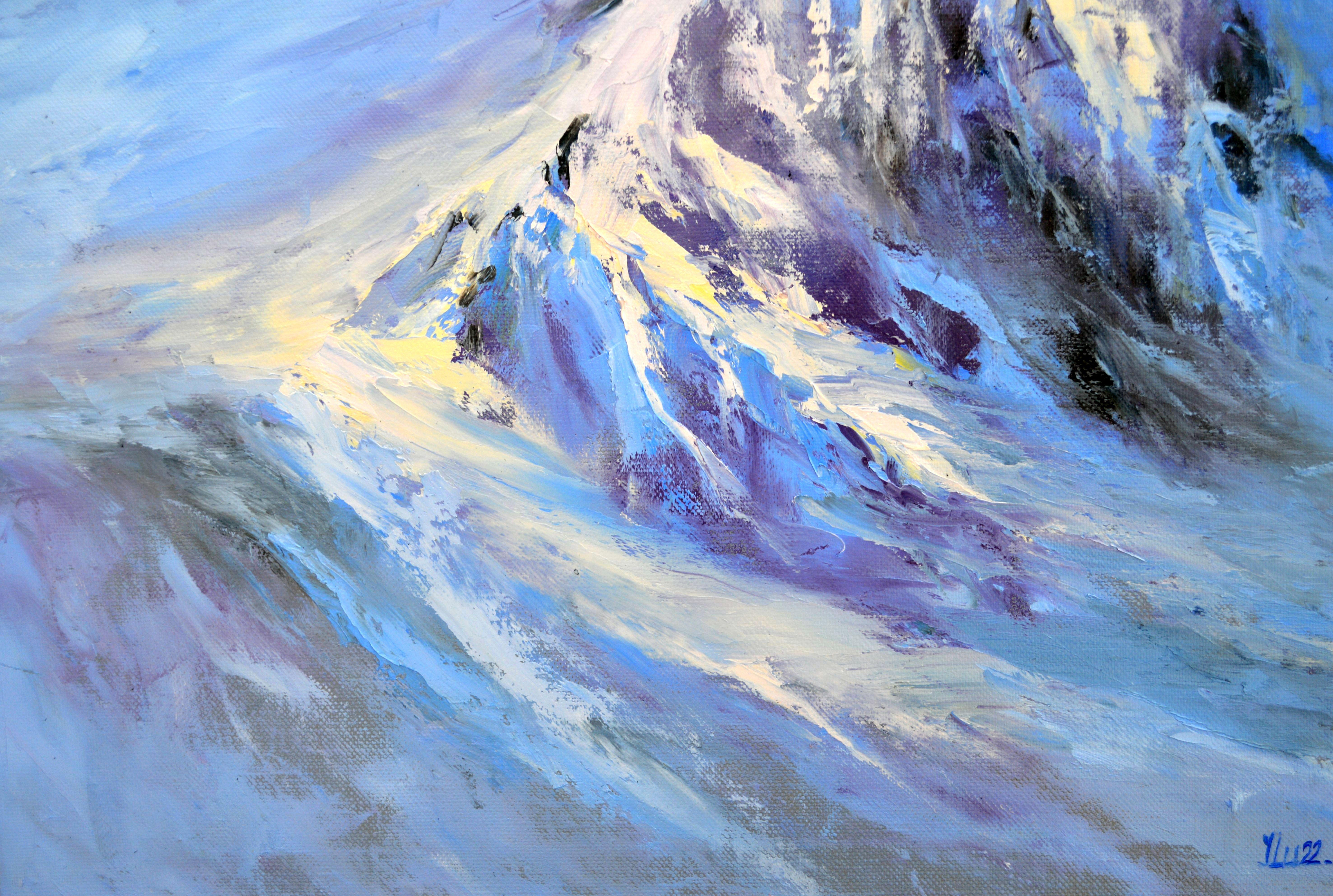 Peaks de neige 60X50 en vente 3