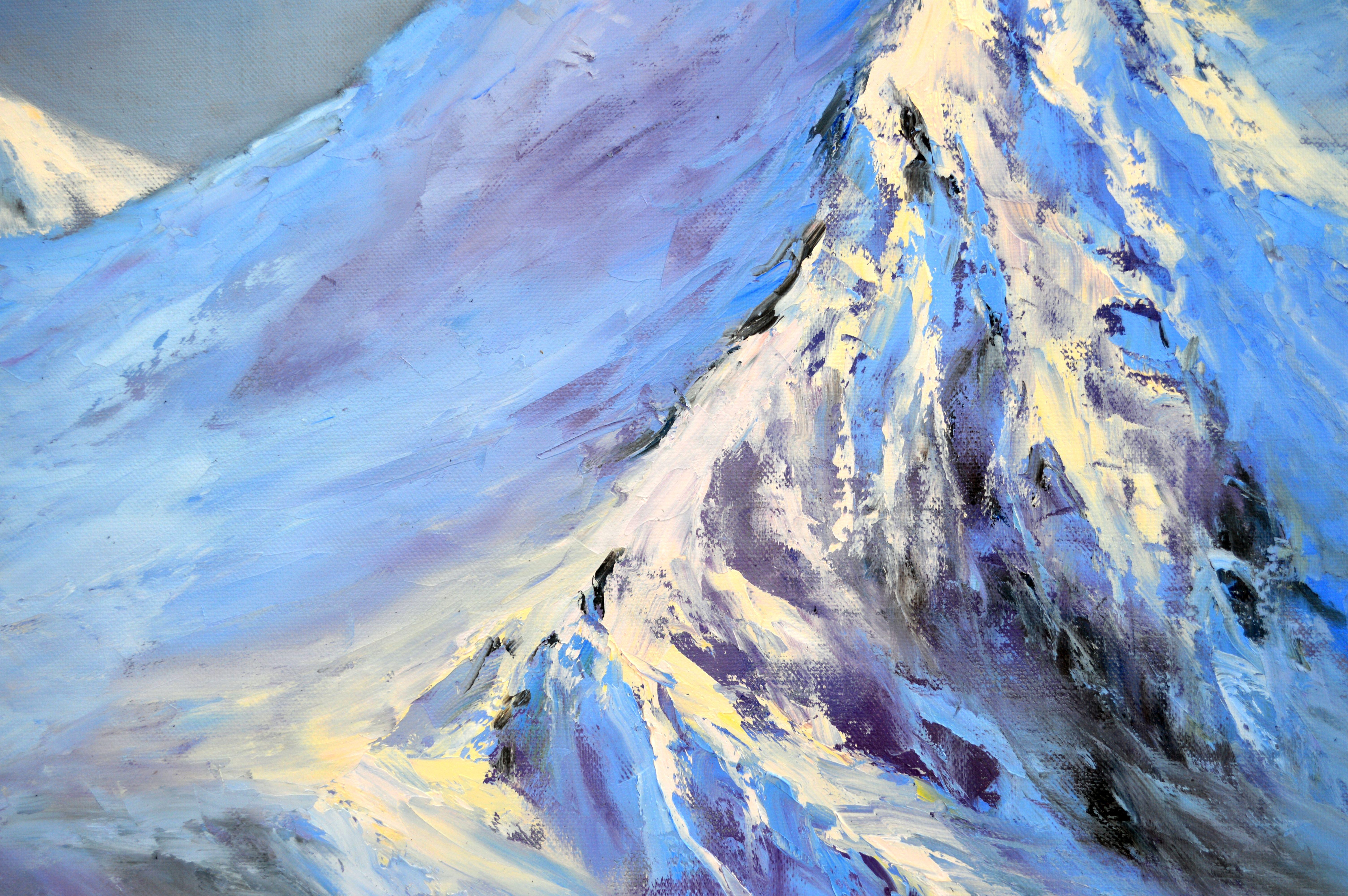 Peaks de neige 60X50 en vente 4
