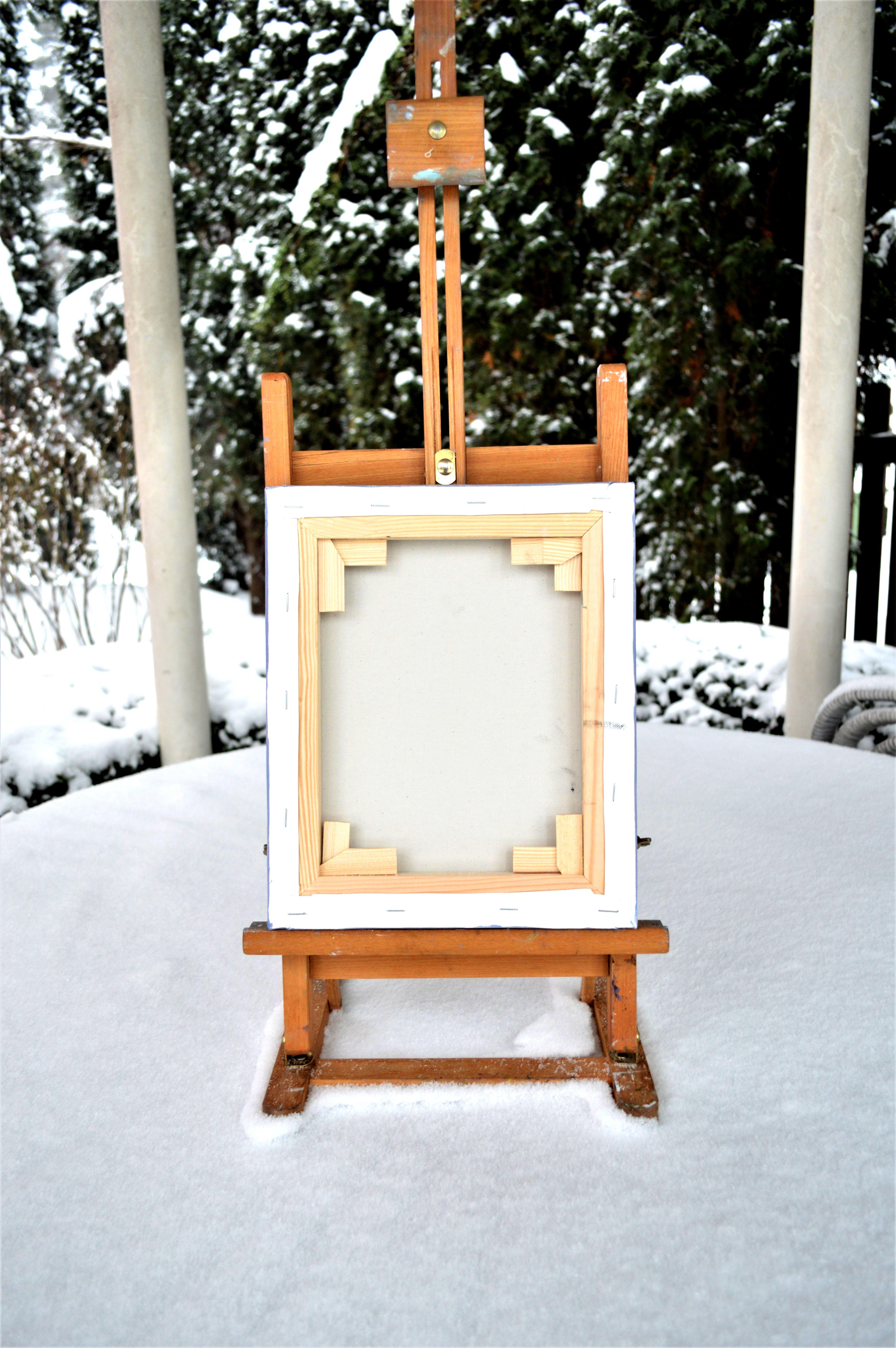 Muñeco de nieve con linterna 30X25 en venta 4