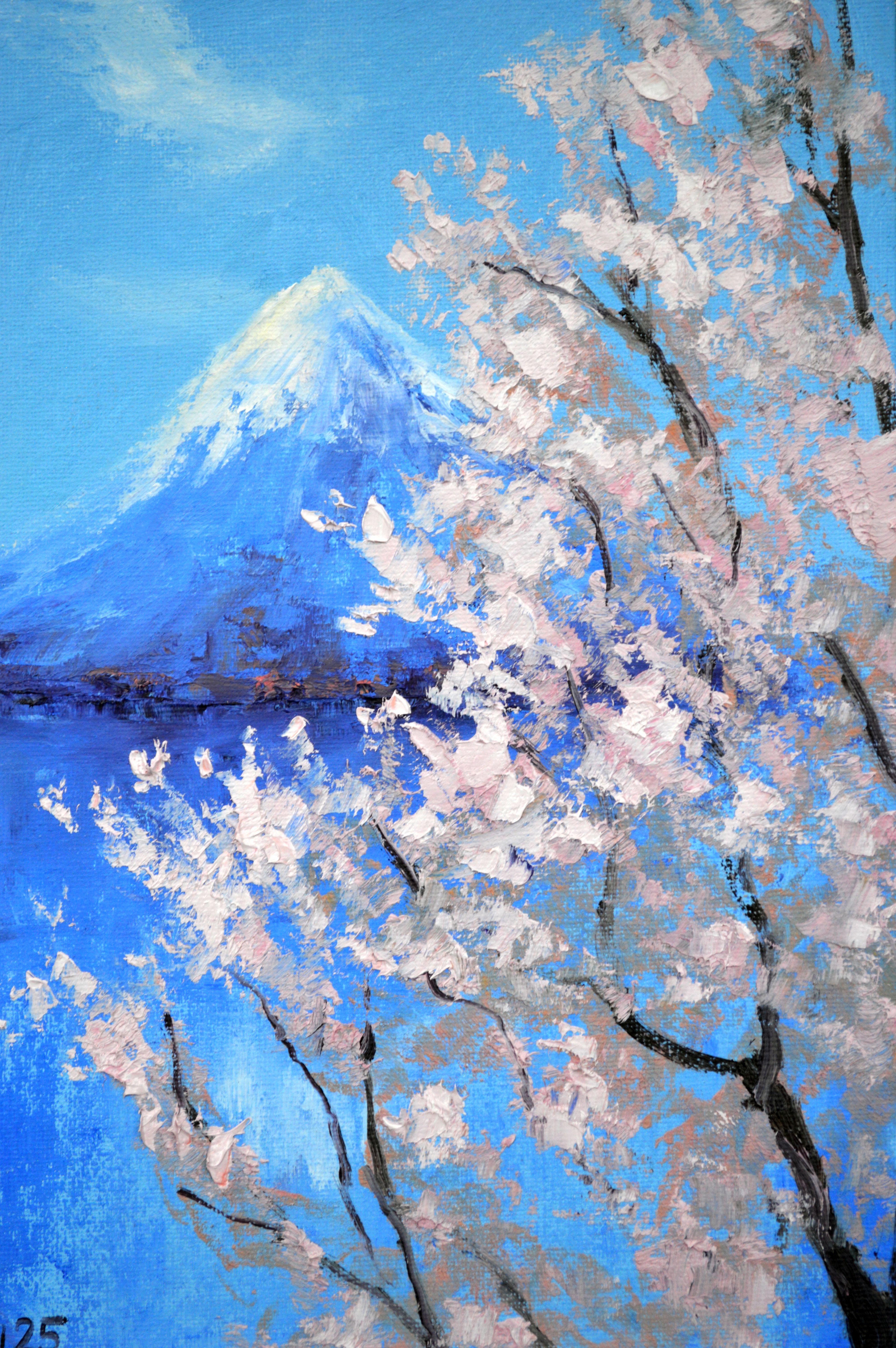 Spring at Mount Fuji For Sale 2