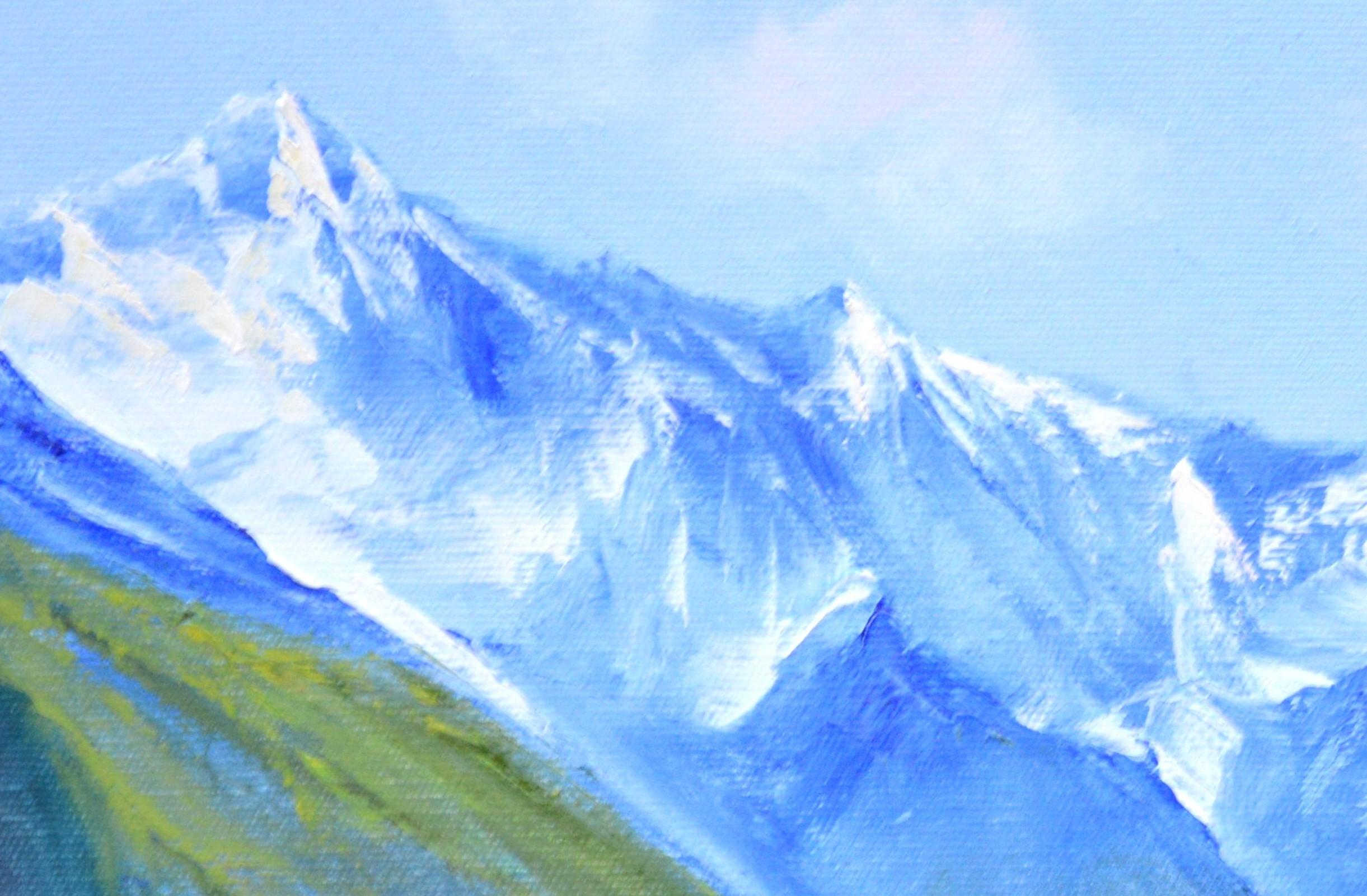 Frühlingskräuter 35X45 (Expressionismus), Painting, von Elena Lukina