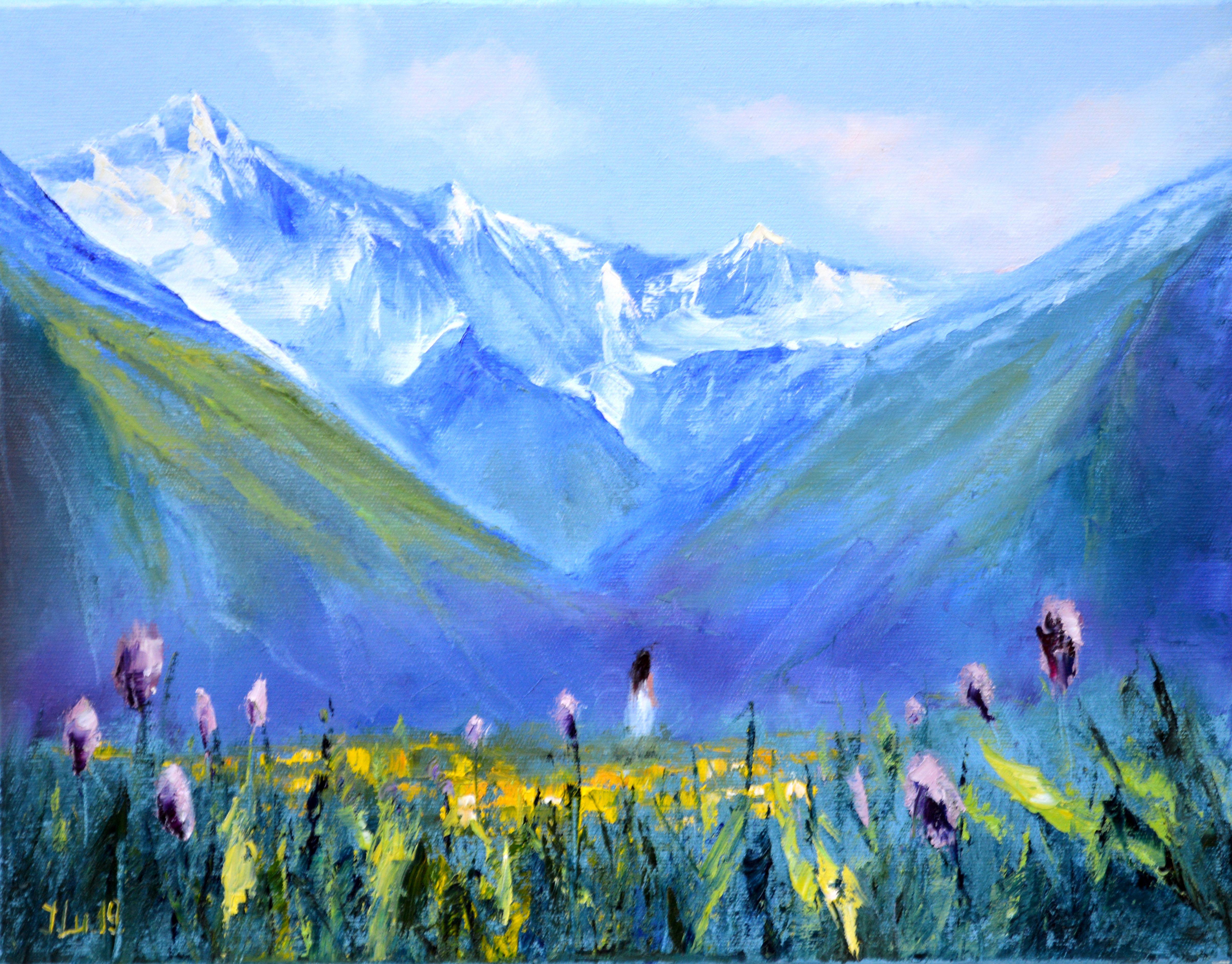 Frühlingskräuter 35X45