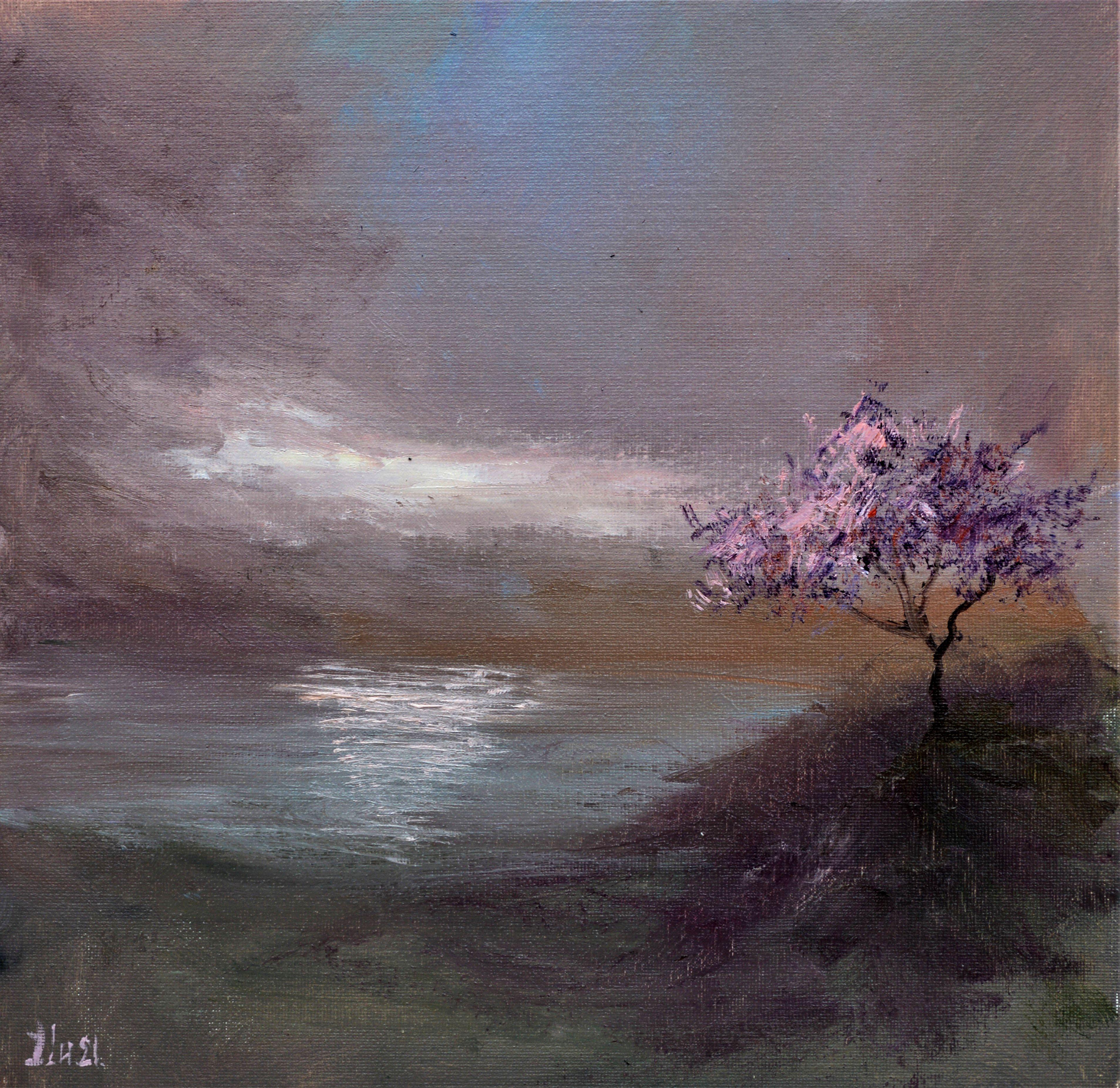 Spring morning - Painting by Elena Lukina