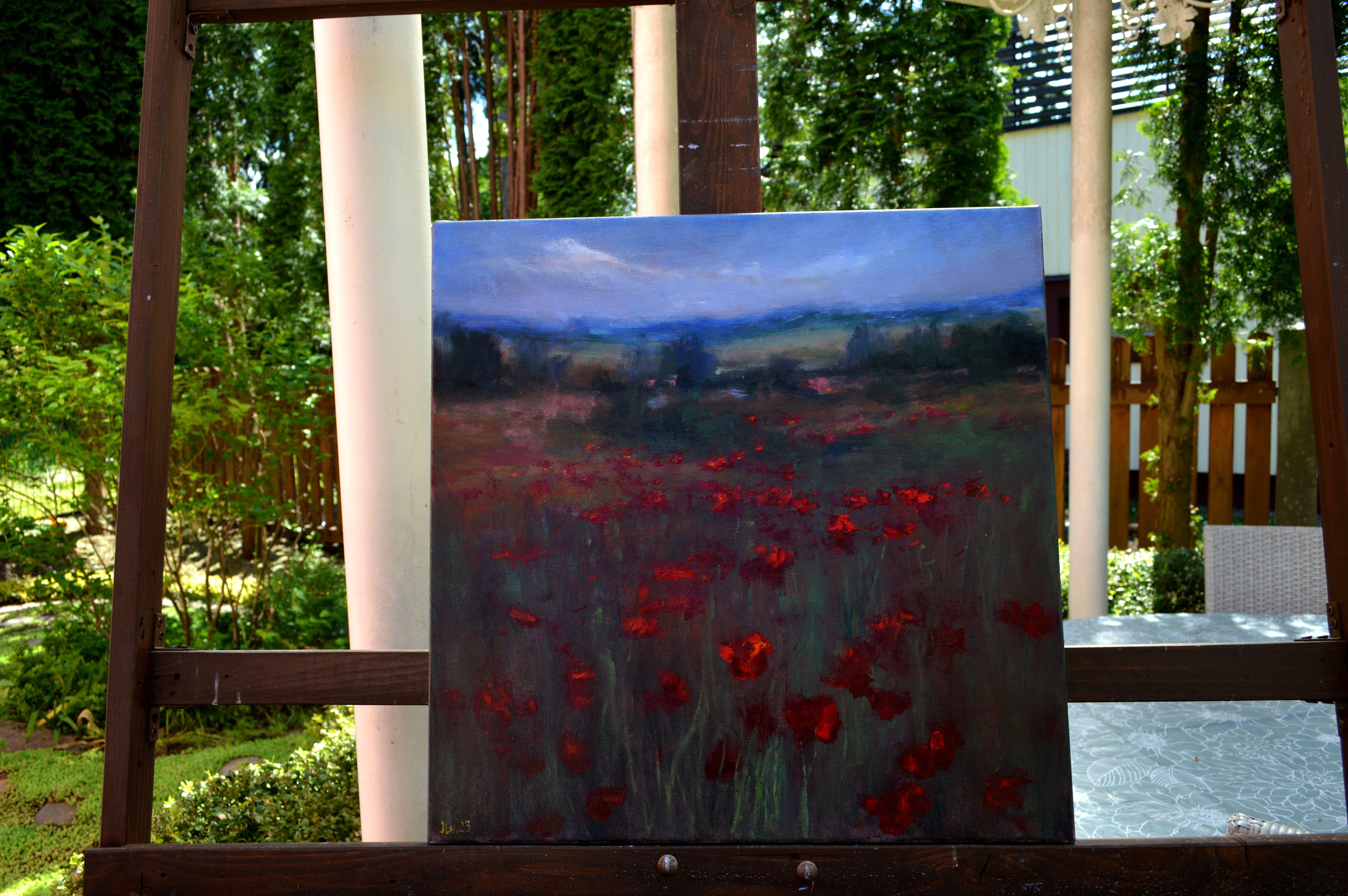 Spring poppies 50X50 For Sale 10