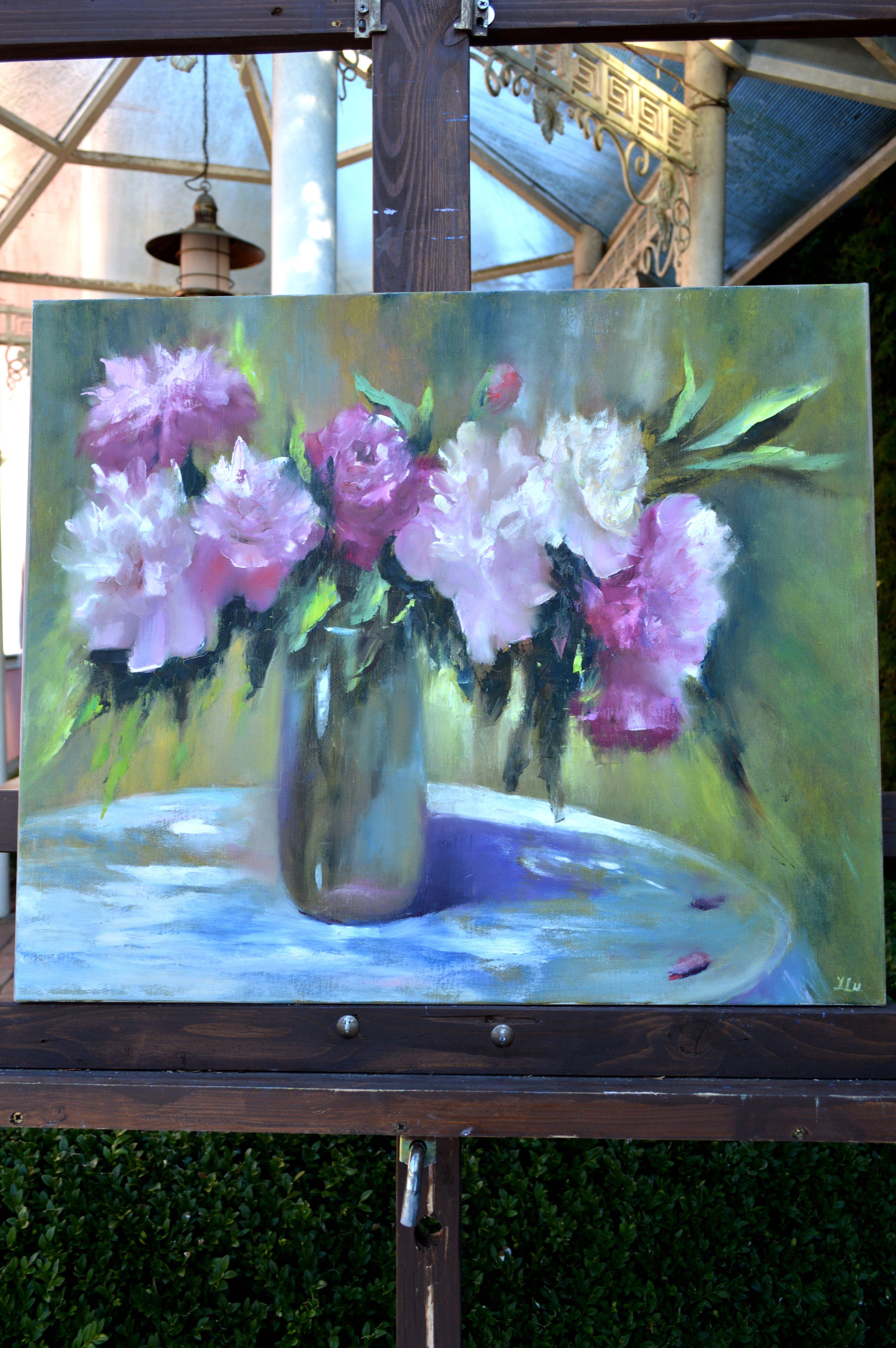 Still life with peonies For Sale 1