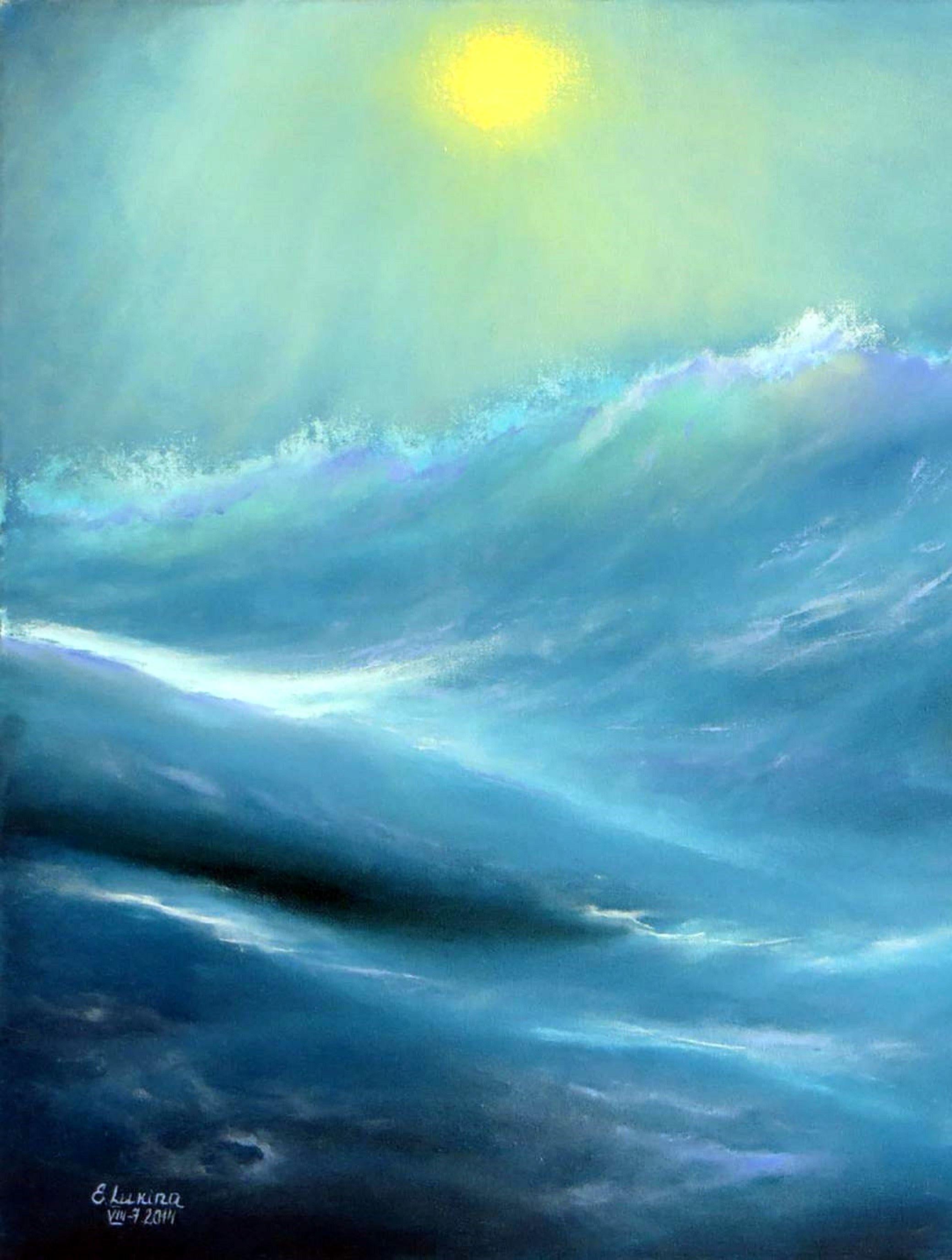 Tormenta - Painting de Elena Lukina