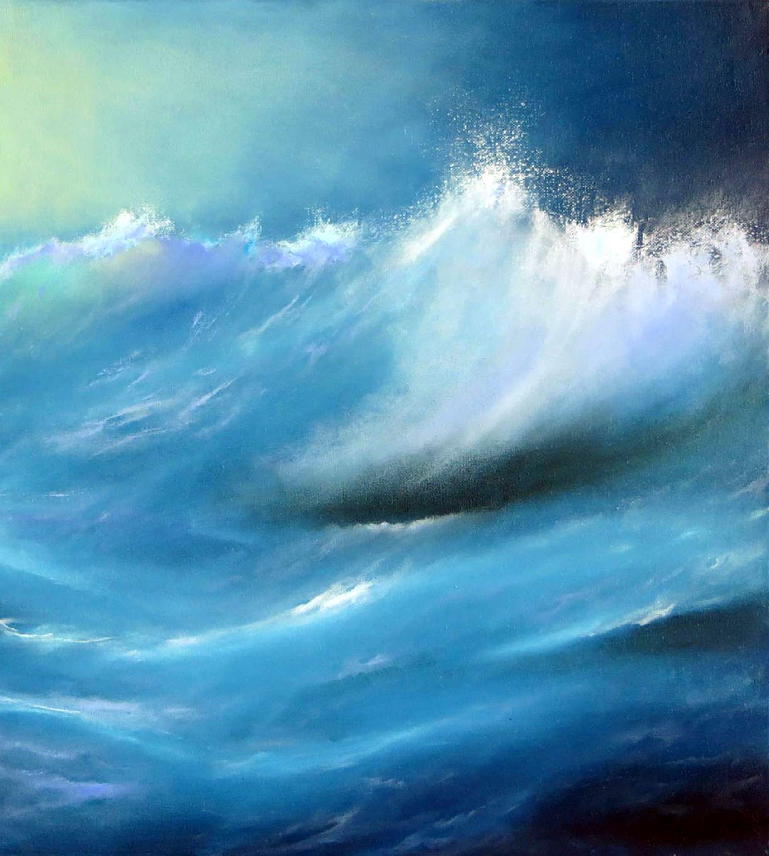 Tormenta - Painting Expresionista de Elena Lukina