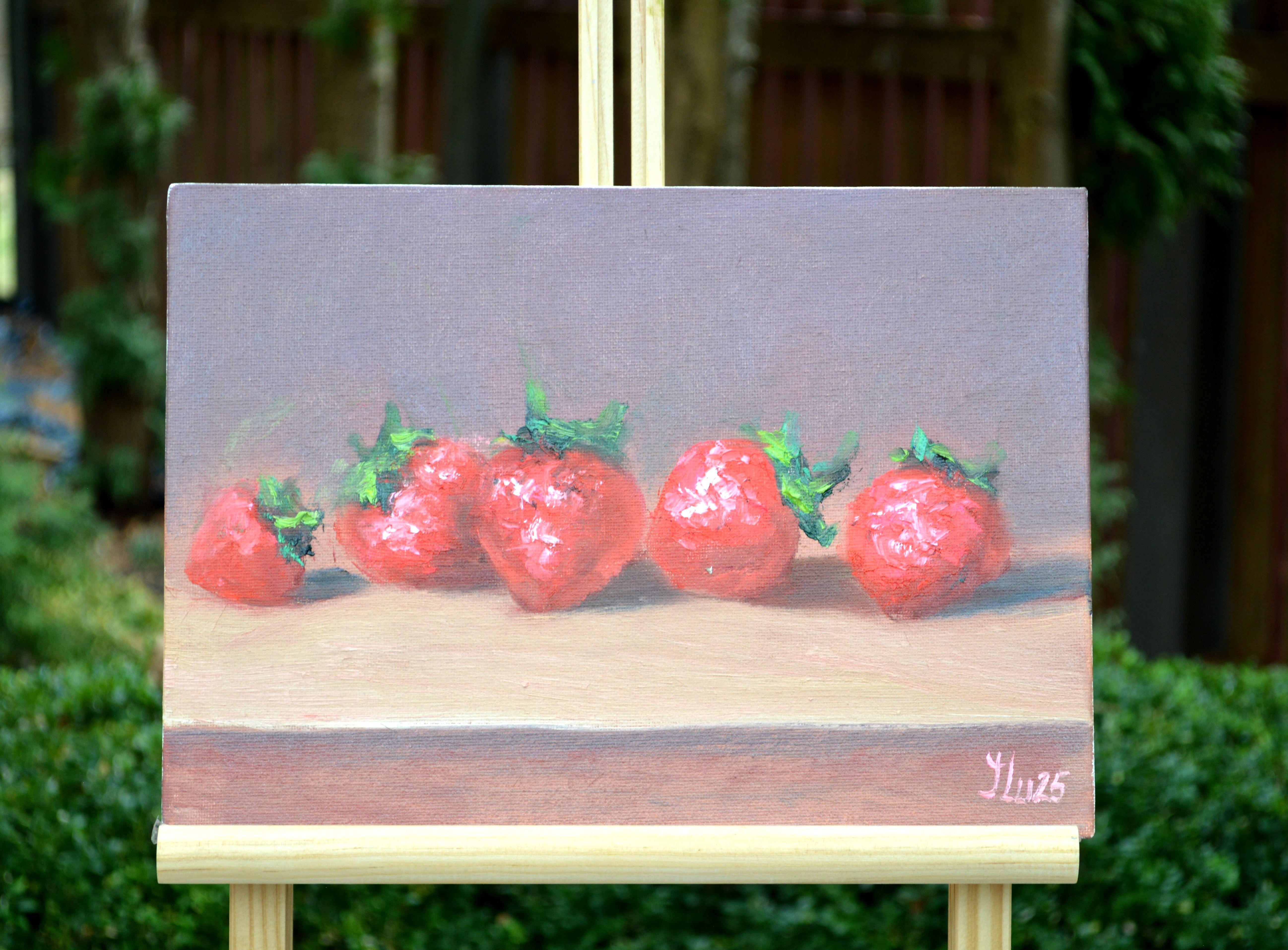Fresas - Painting de Elena Lukina