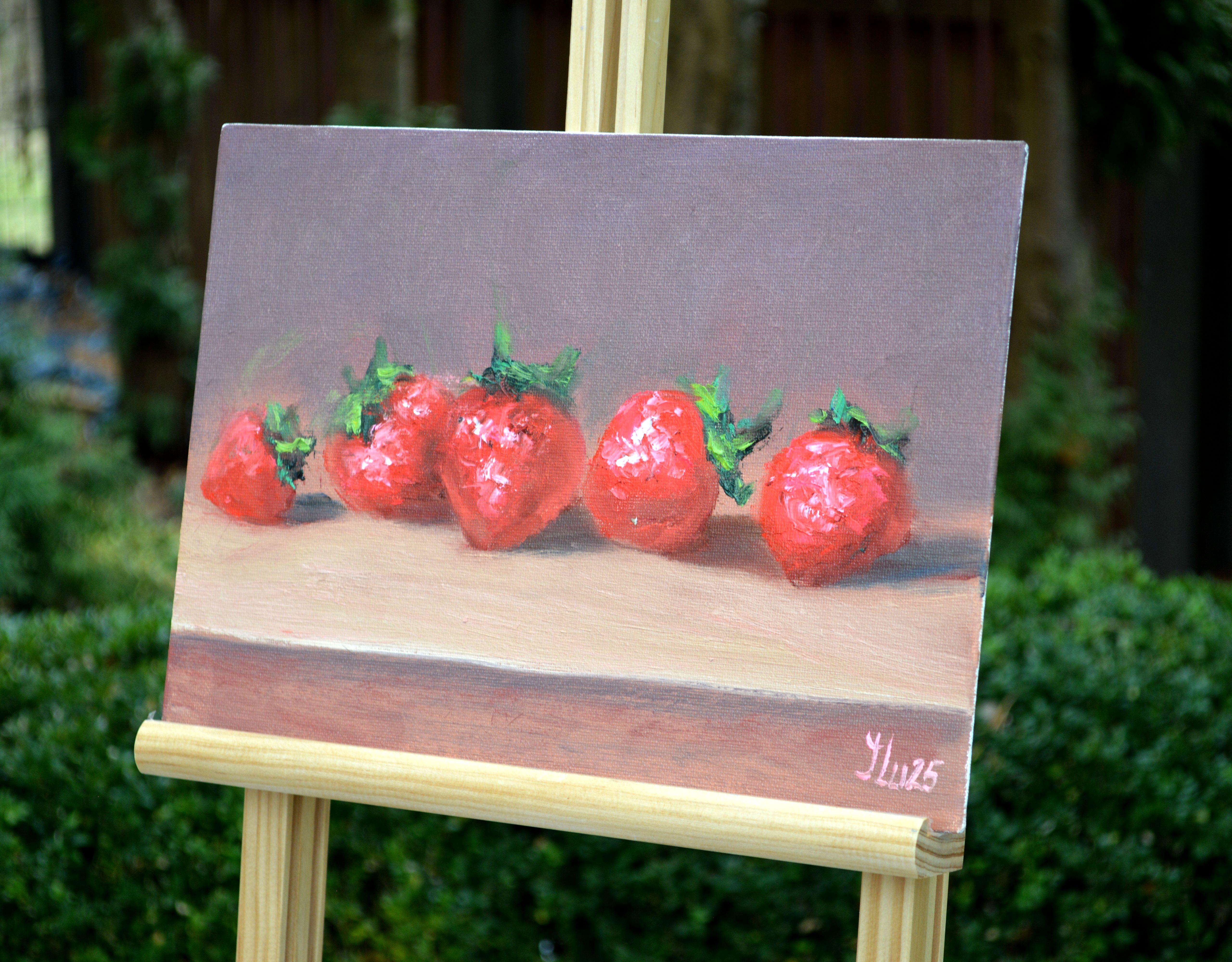 Fresas - Interior Painting Gris de Elena Lukina