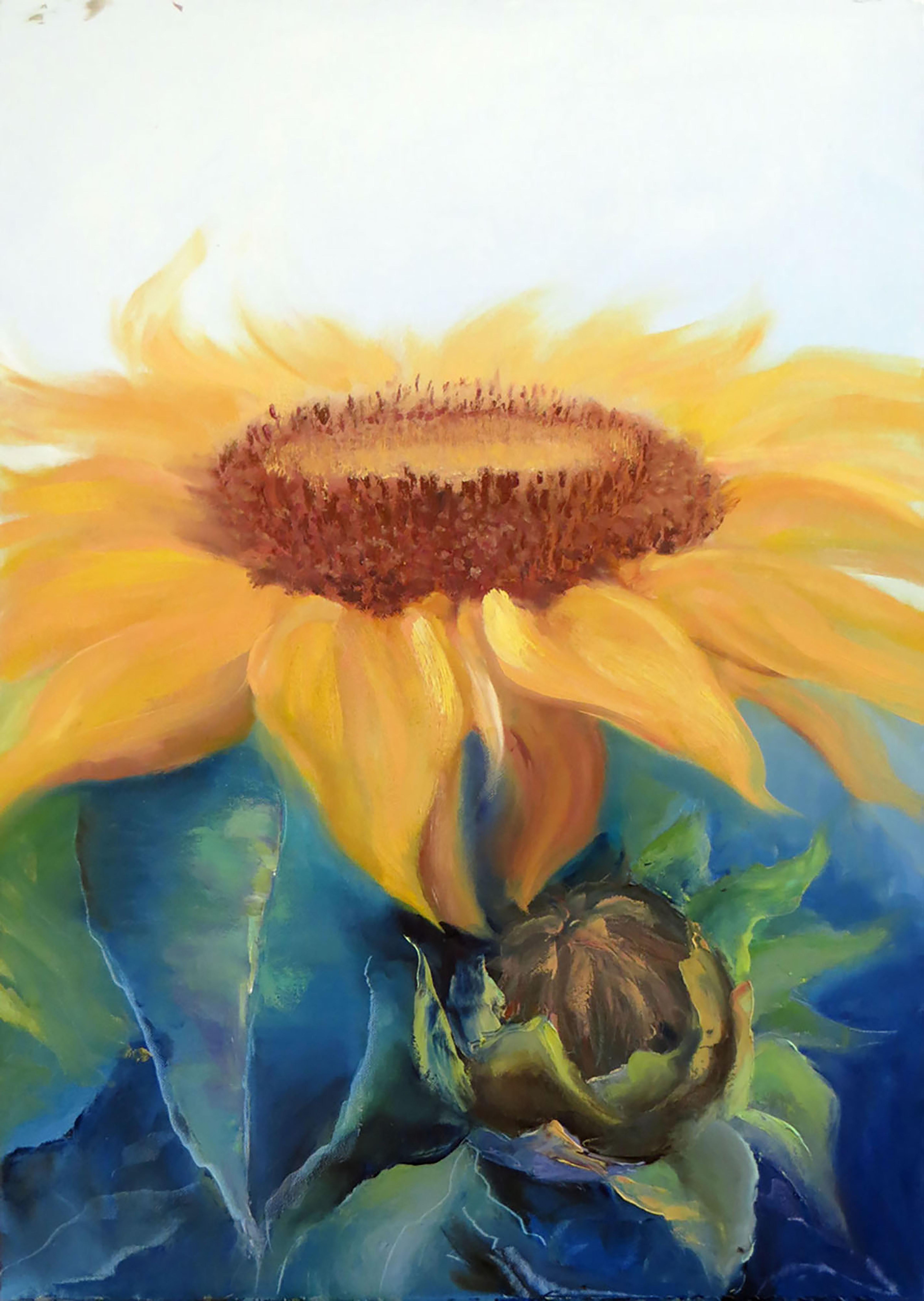 Elena Lukina Interior Painting - Sunflower 70X50