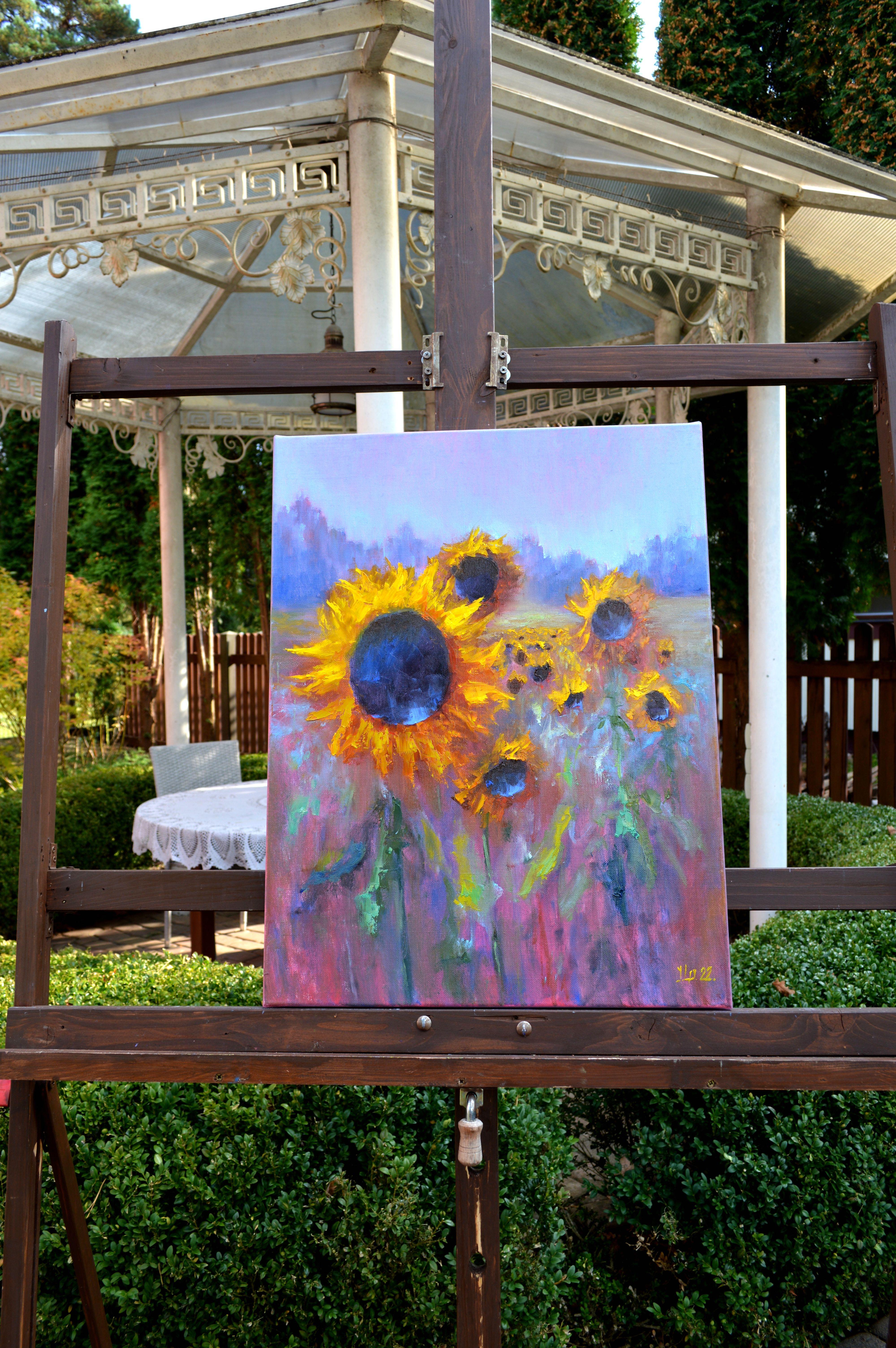 Sonnenblumenzeit 65X50 im Angebot 6