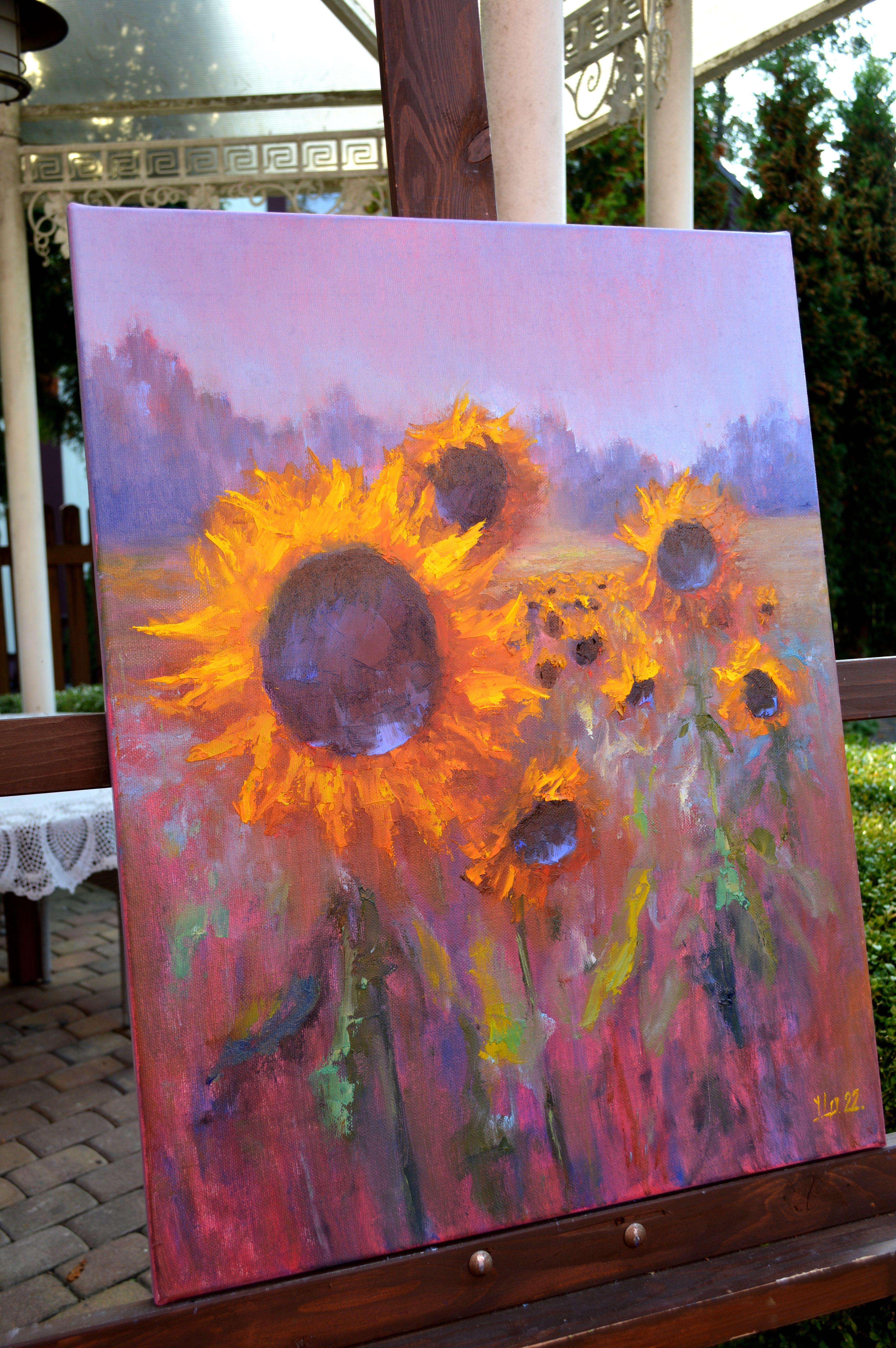 Sonnenblumenzeit 65X50 im Angebot 10