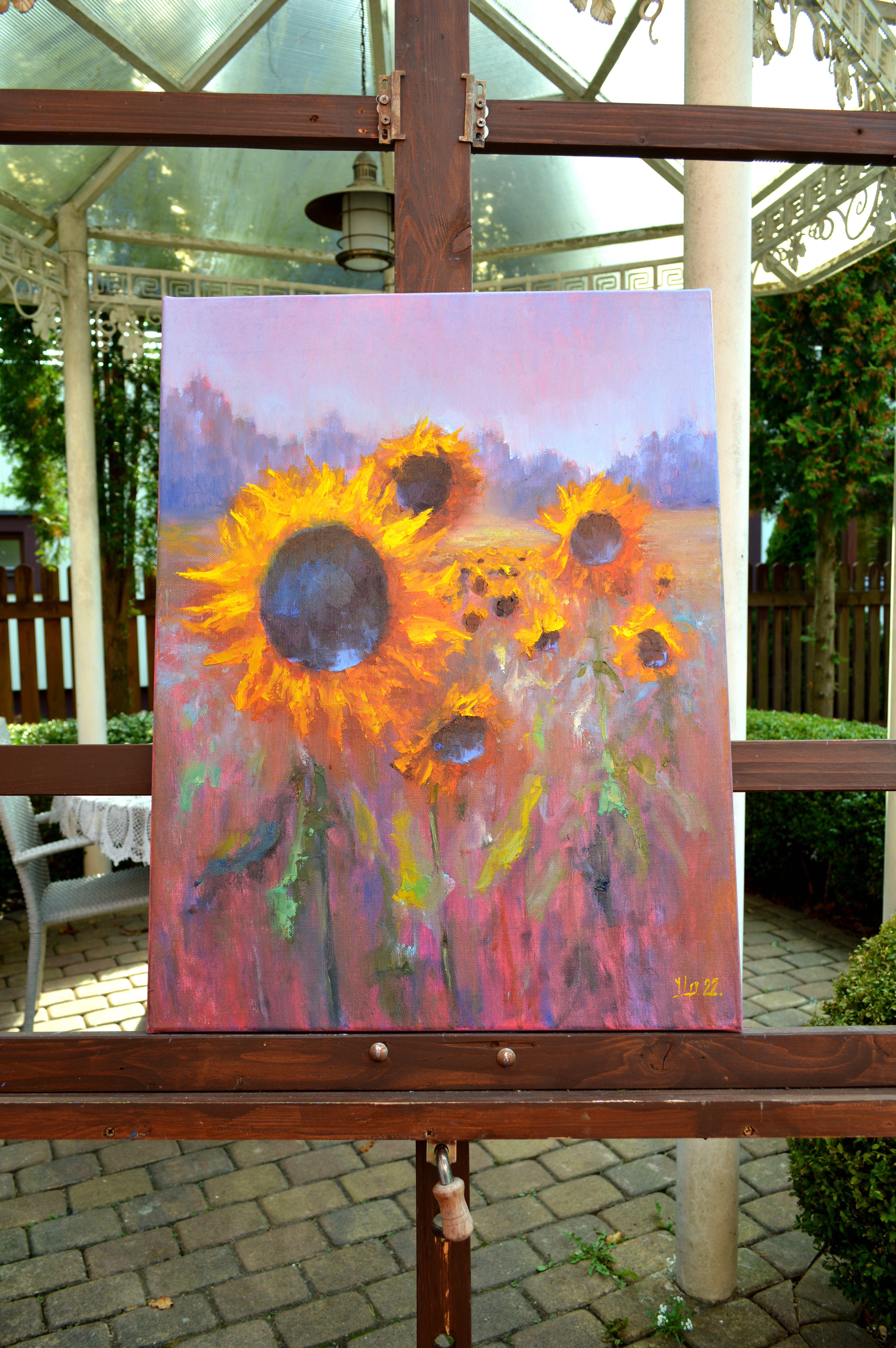 Sonnenblumenzeit 65X50 im Angebot 13