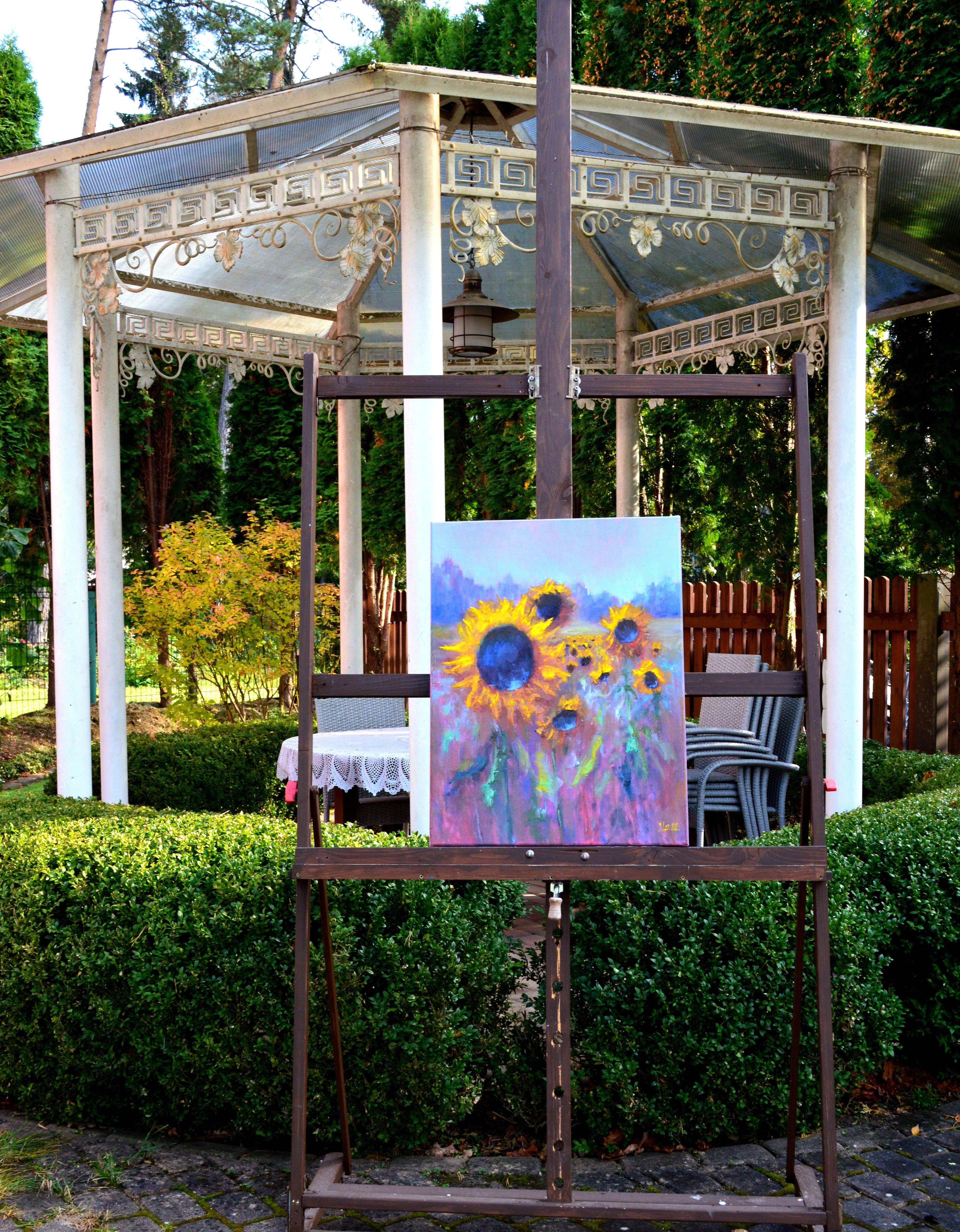 Sonnenblumenzeit 65X50 im Angebot 3