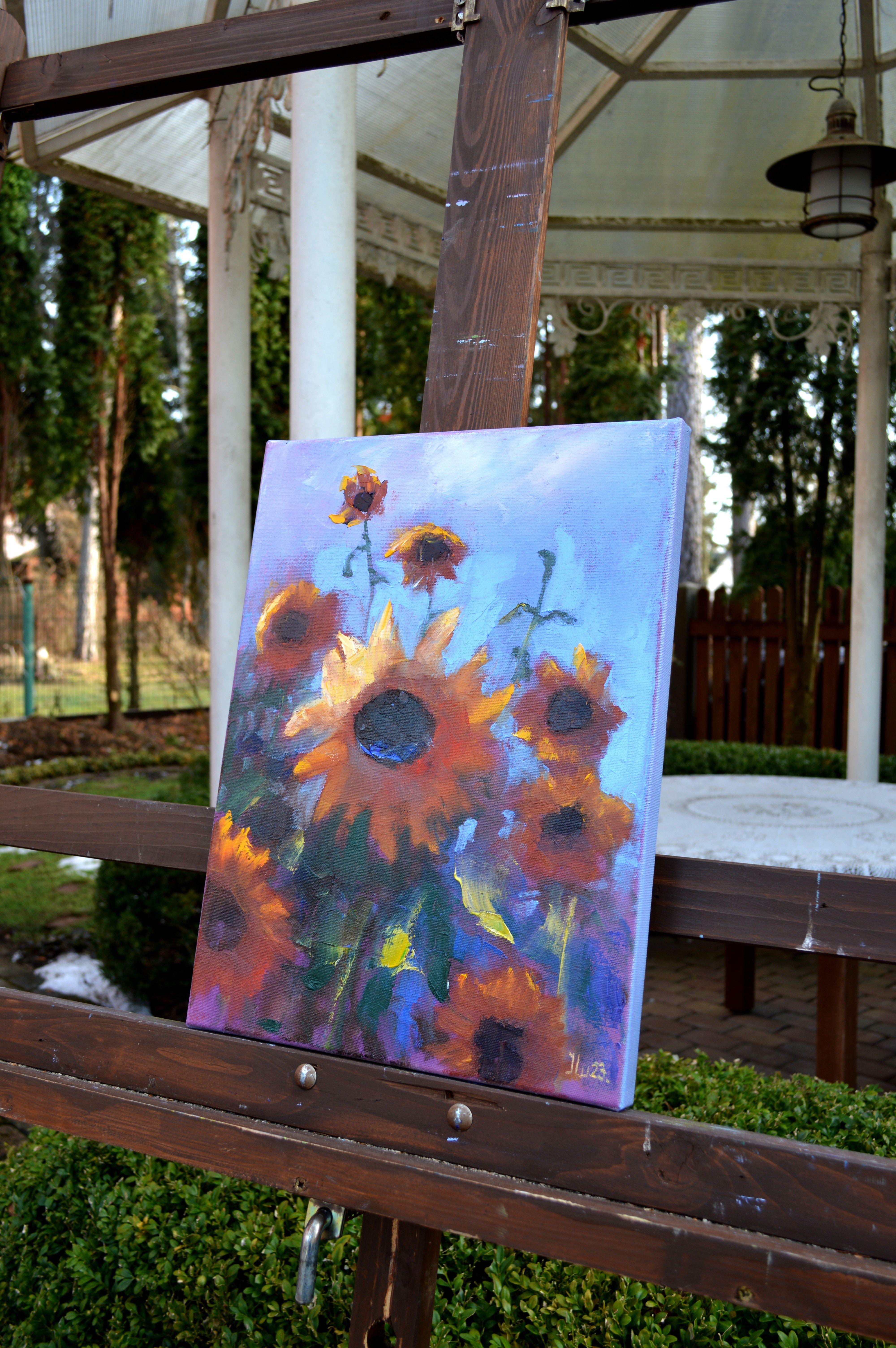 Sonnenblumen 40X30 im Angebot 1
