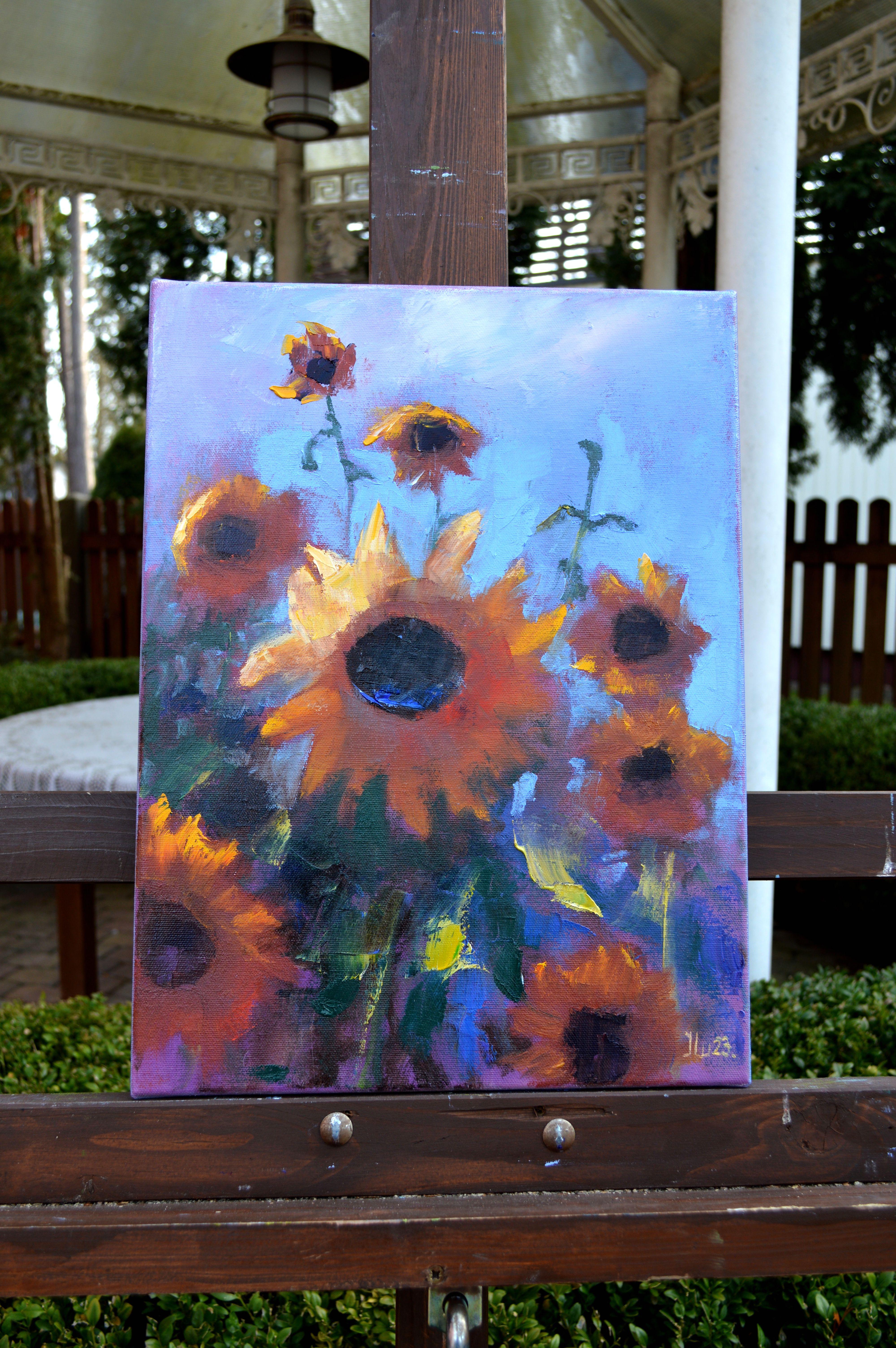 Sonnenblumen 40X30 im Angebot 2