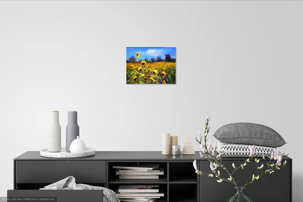 Campo de girasoles 3D (18X24) en venta 8