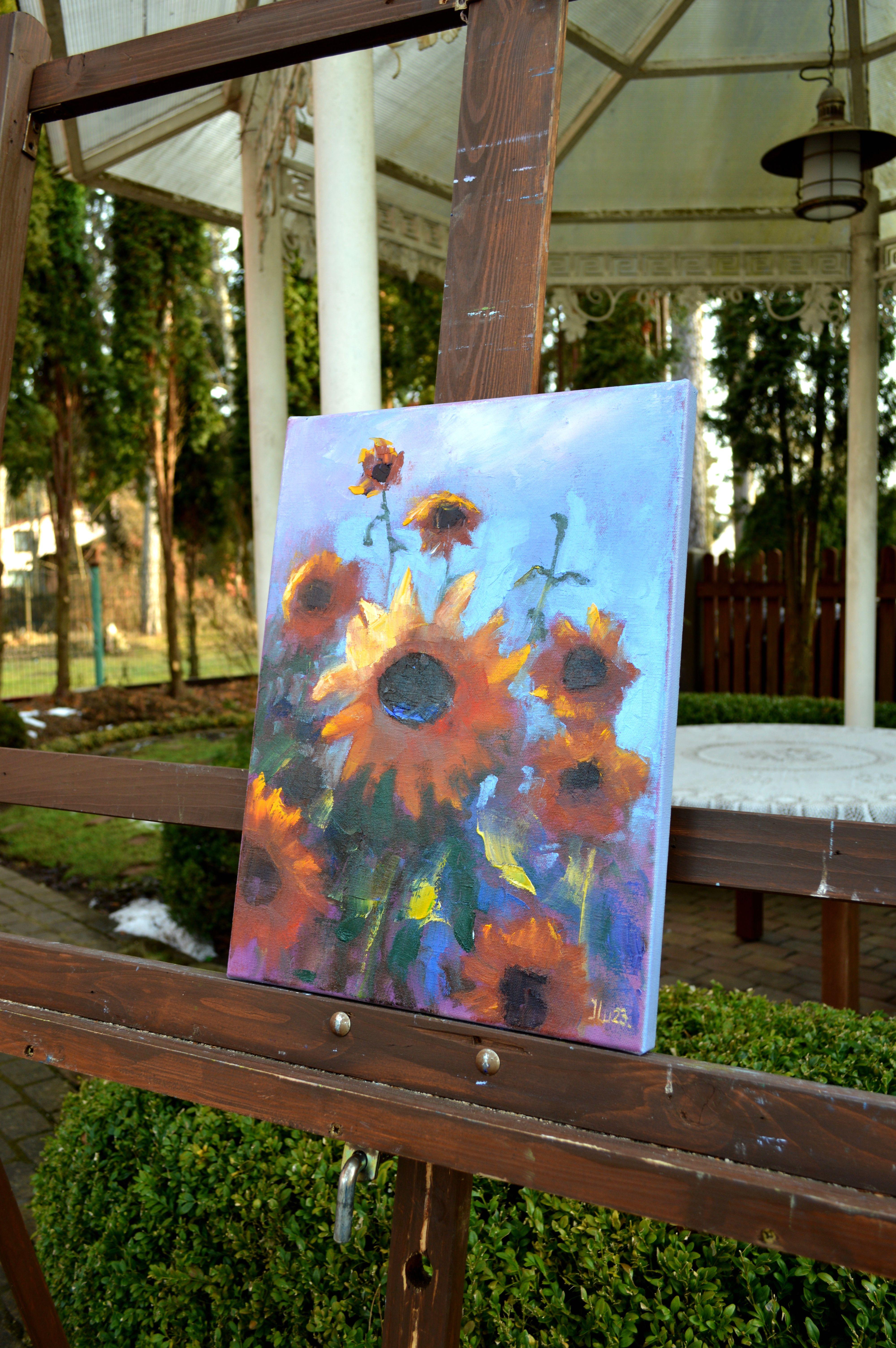 Sunflowers 40X30 For Sale 10
