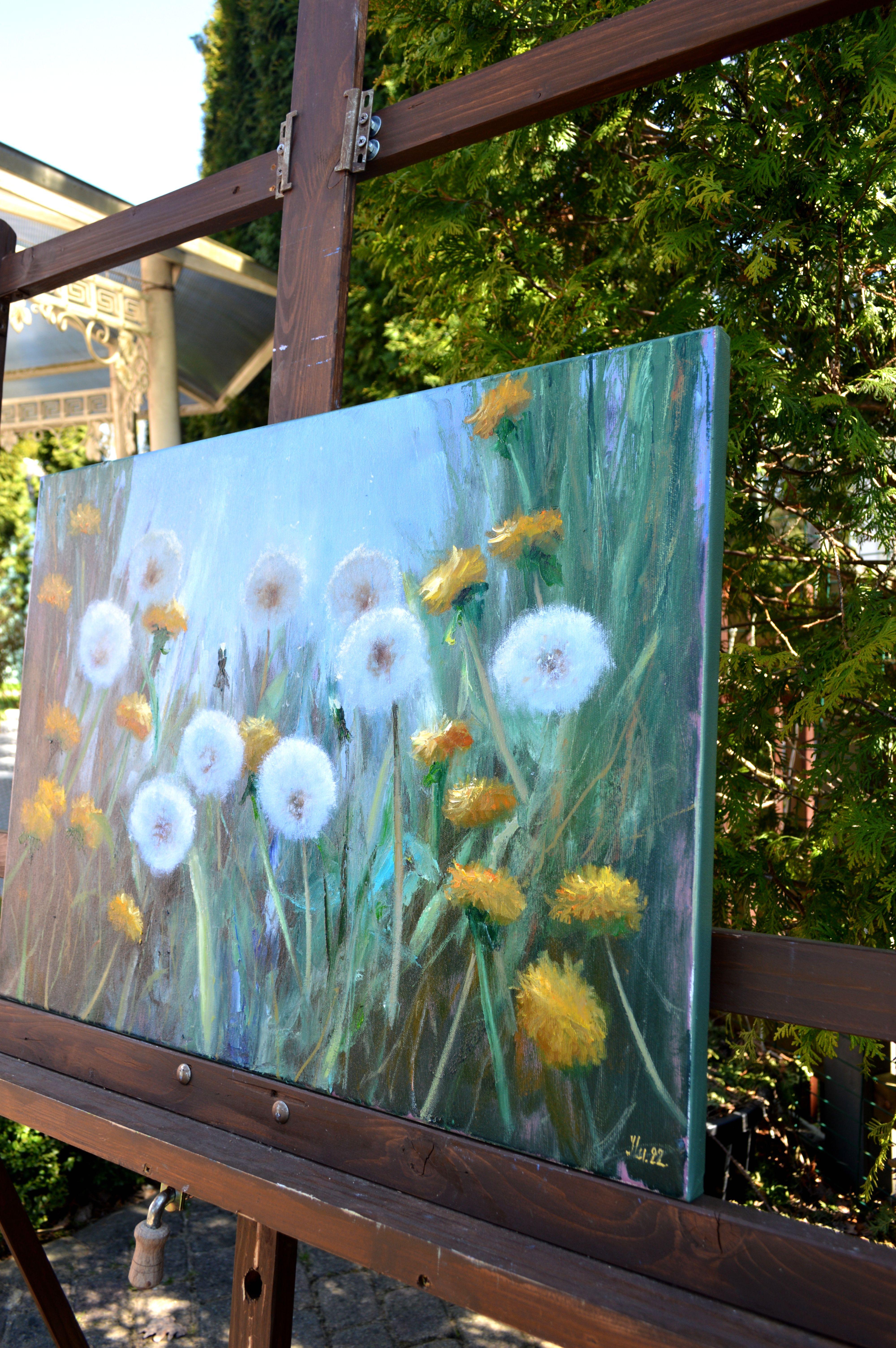 Sunny dandelions 50X70 For Sale 6