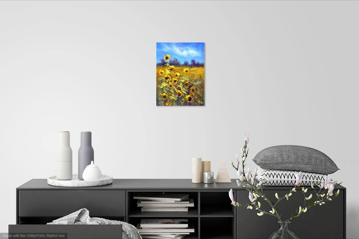 Sunny flowers 3D (24X18) For Sale 7