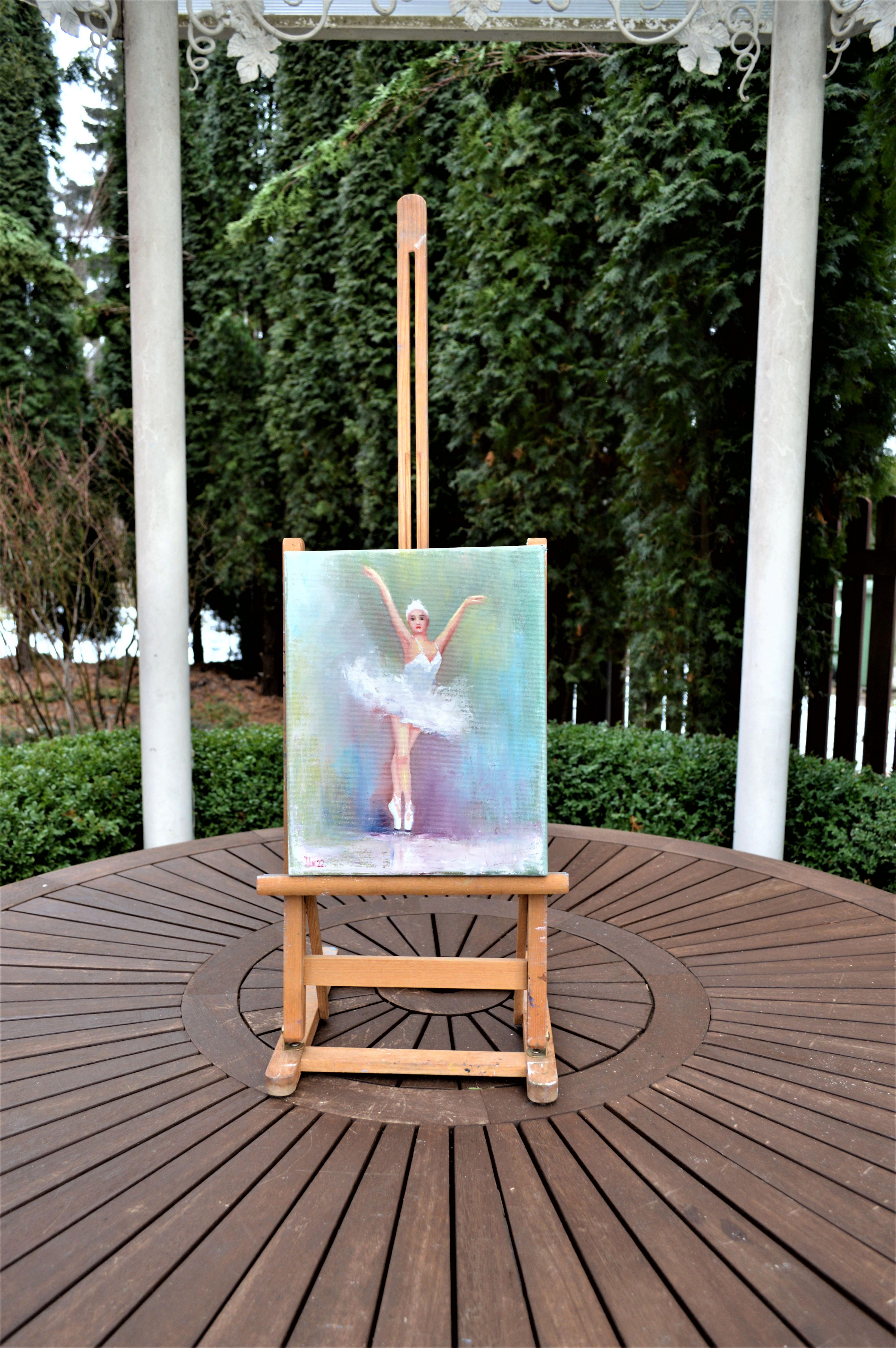 Cigno - Painting di Elena Lukina
