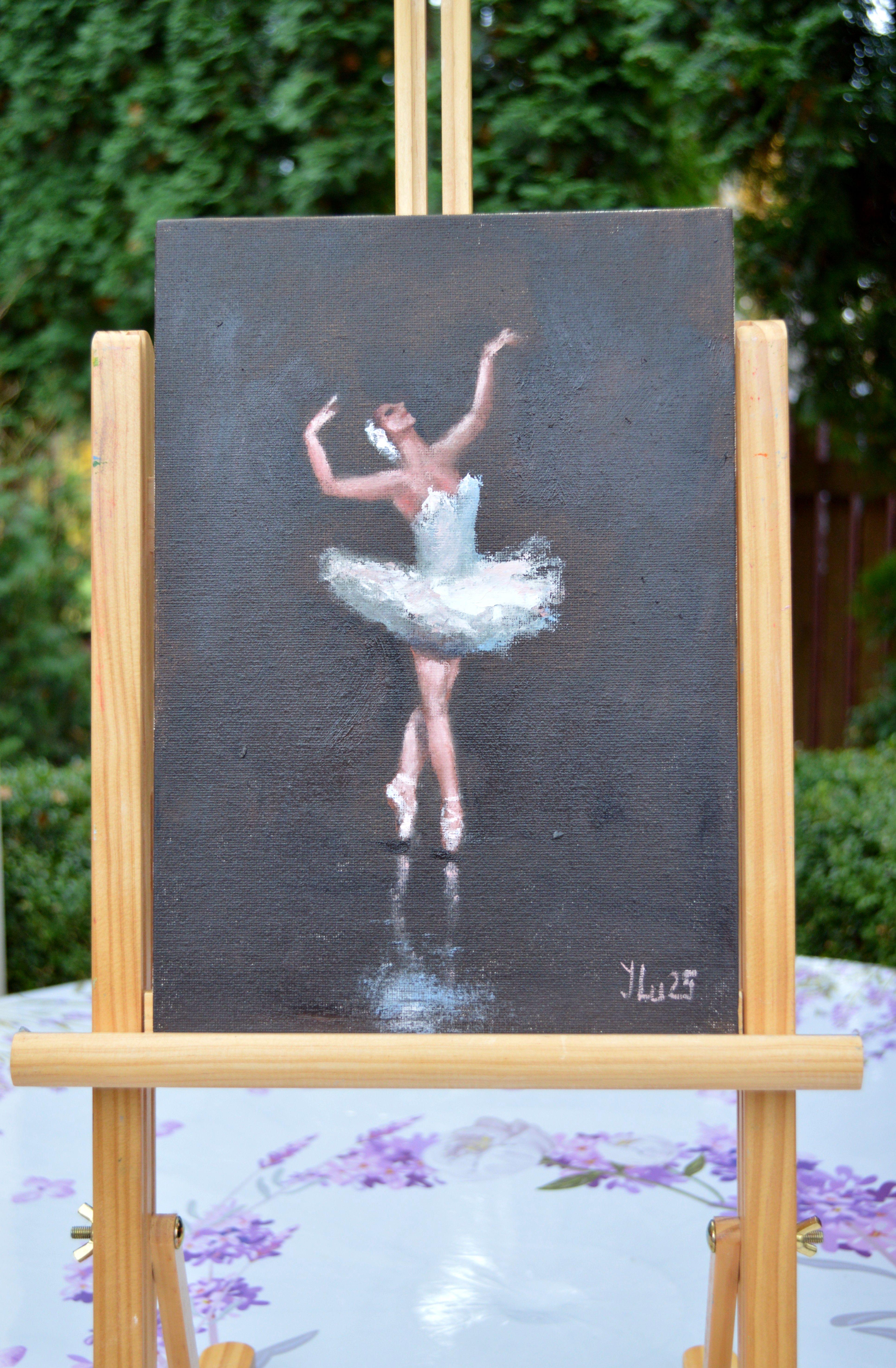 Swan - Painting by Elena Lukina