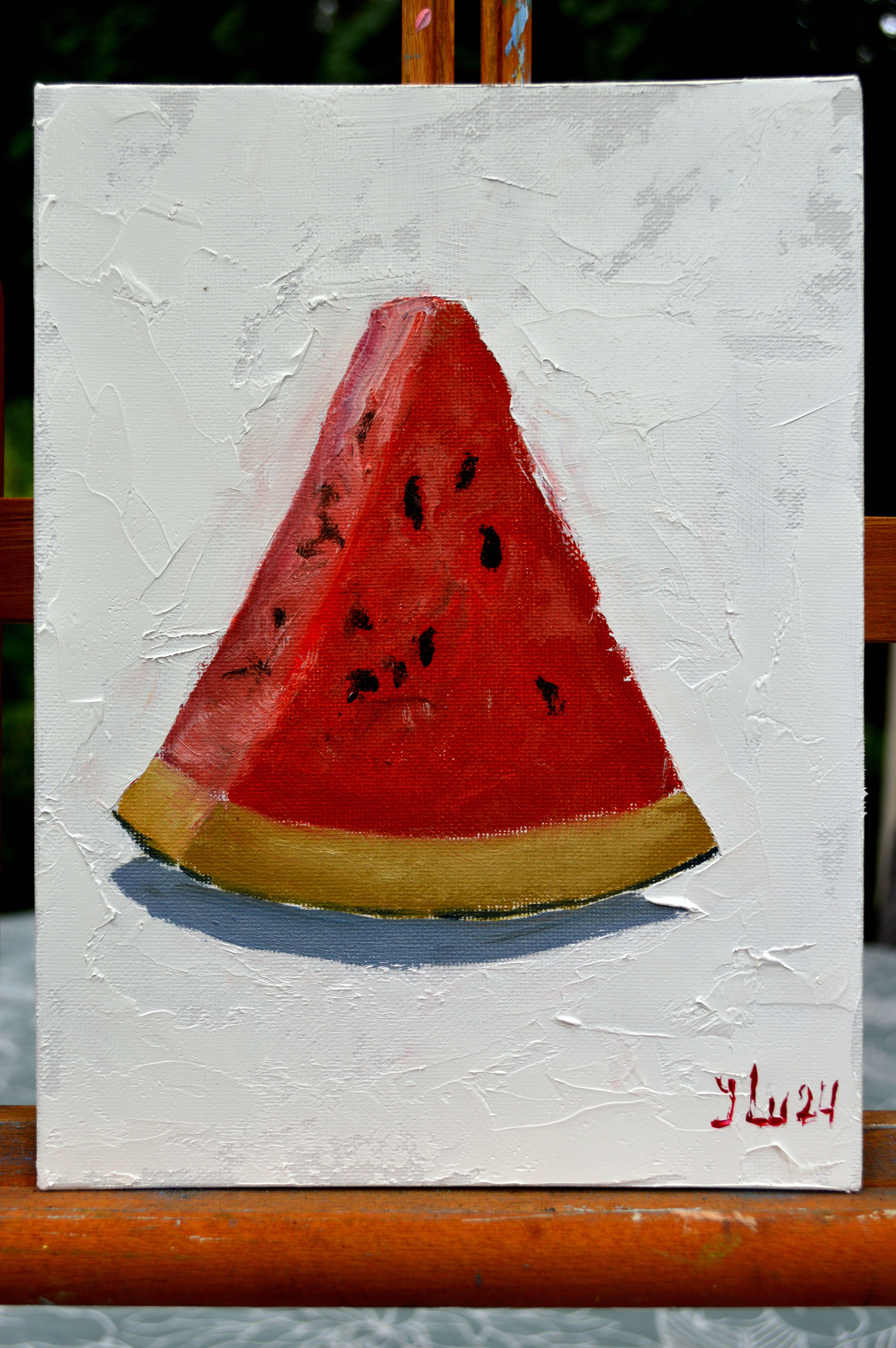 Dolce dessert - Painting Espressionista di Elena Lukina