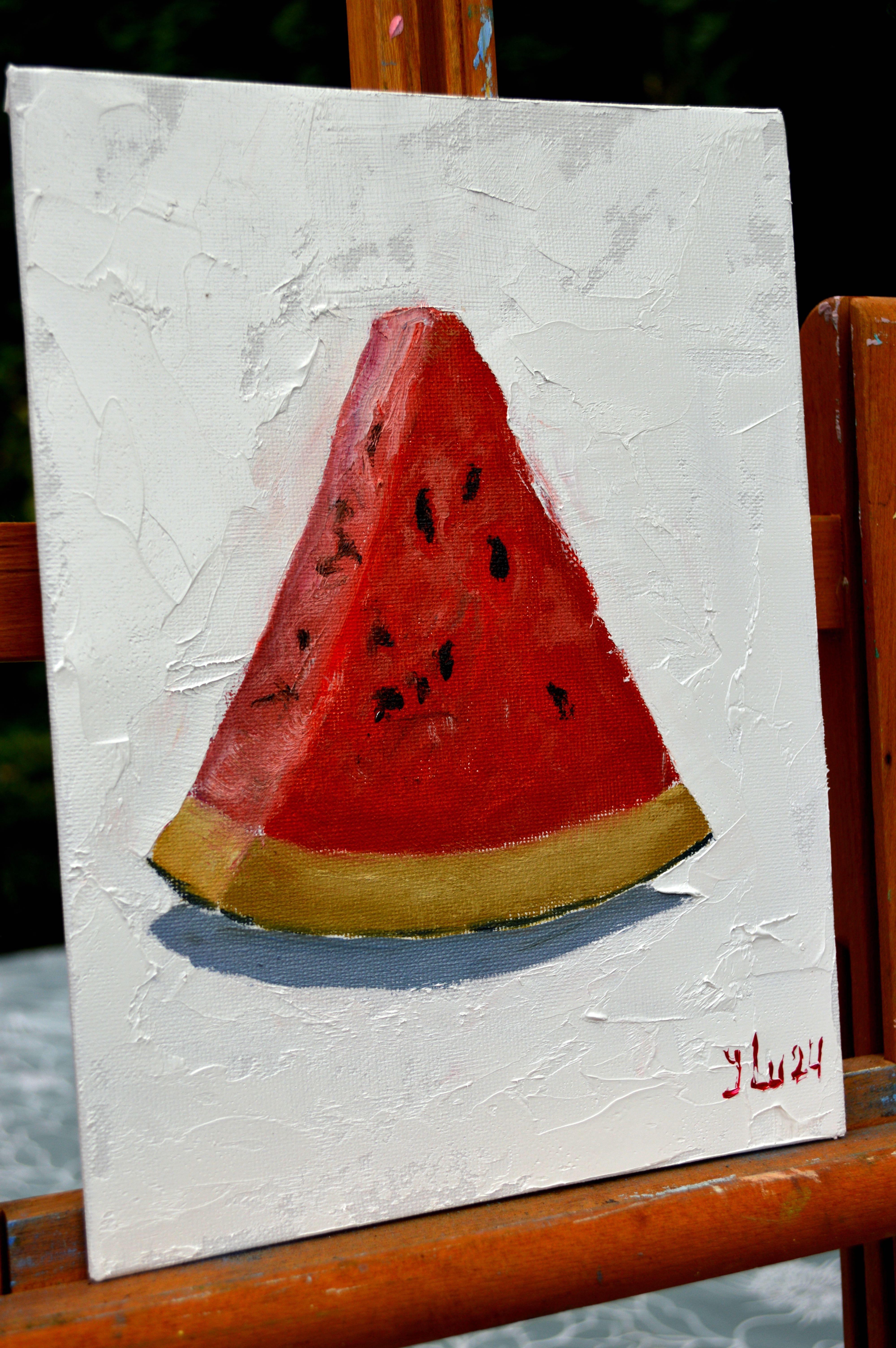 Dolce dessert - Still-Life Painting Grigio di Elena Lukina