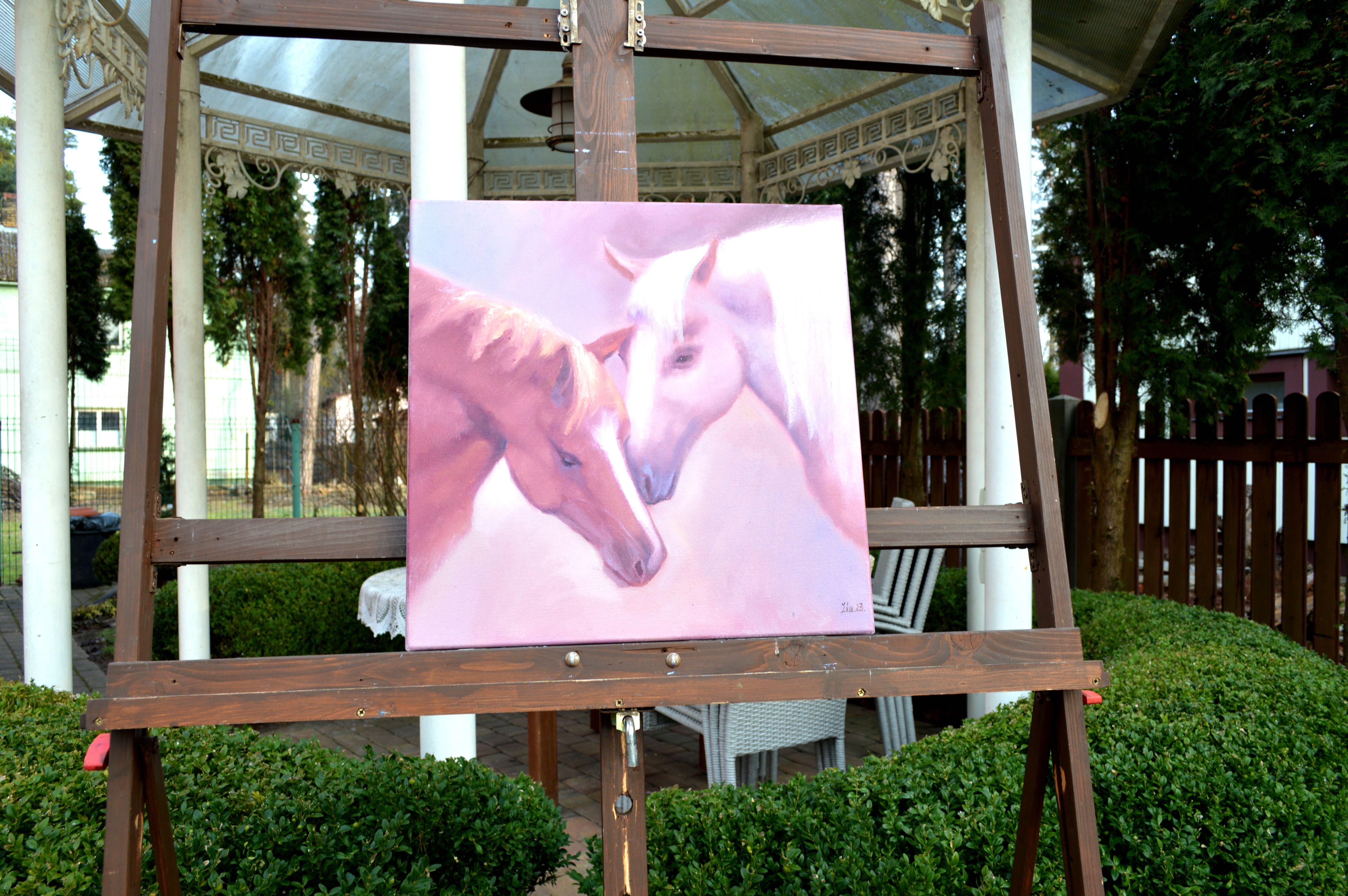 Tender love - Painting by Elena Lukina