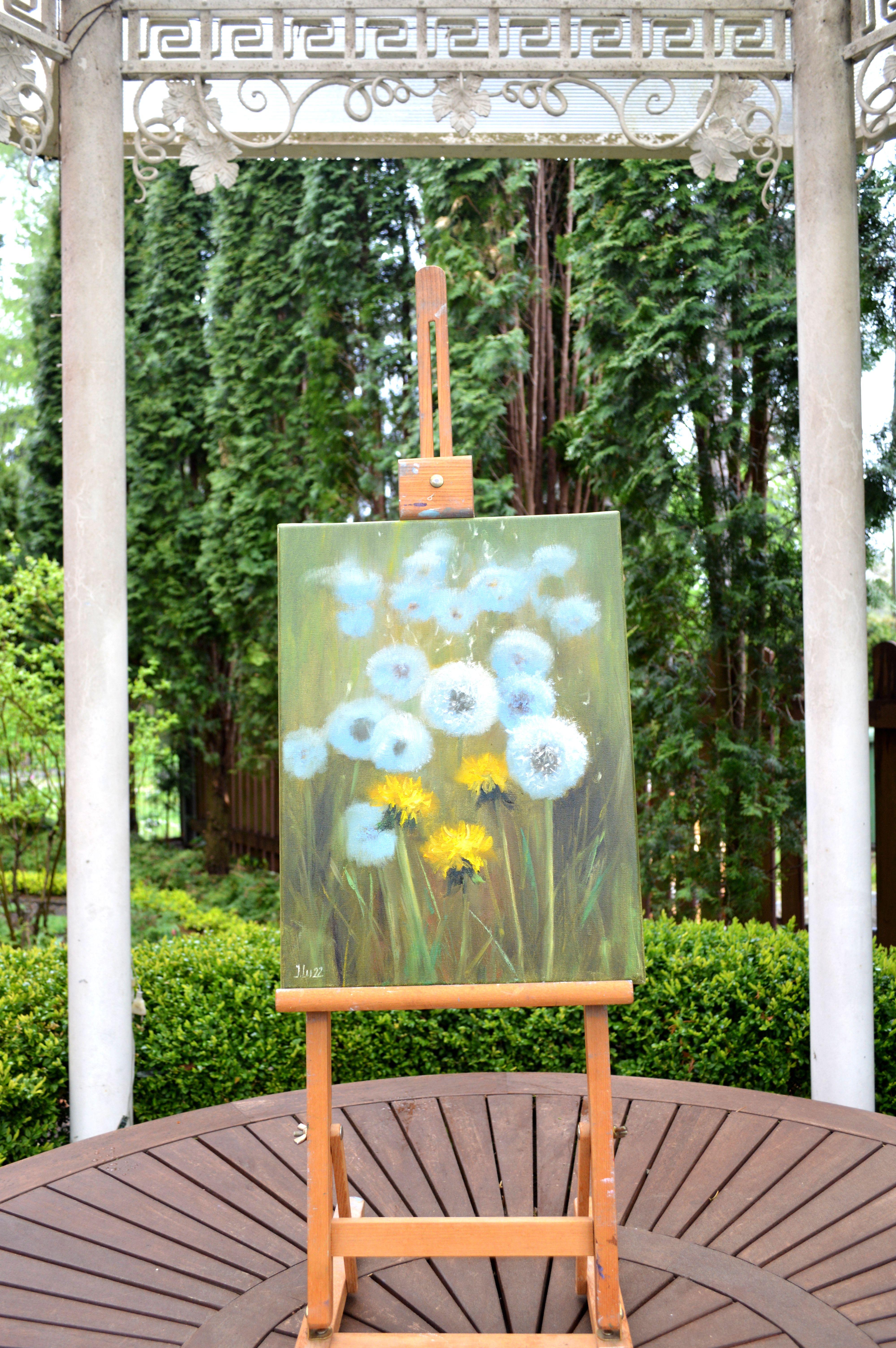Zärtlichkeit 40X30 – Painting von Elena Lukina