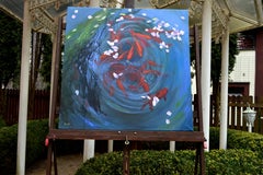 The Genesis of Spring – Large Scale Abstract Masterpiece (100x100)