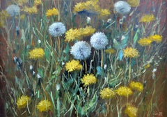 The Rhythm of Ethereal Structures, Impressionist Oil Painting, Canvas